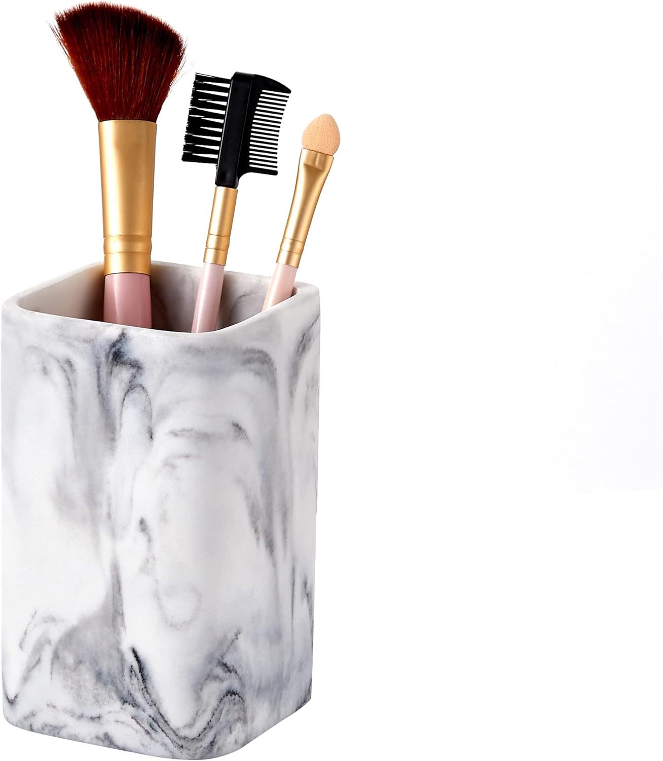 ZCCZ Marble Look Toothbrush Holder