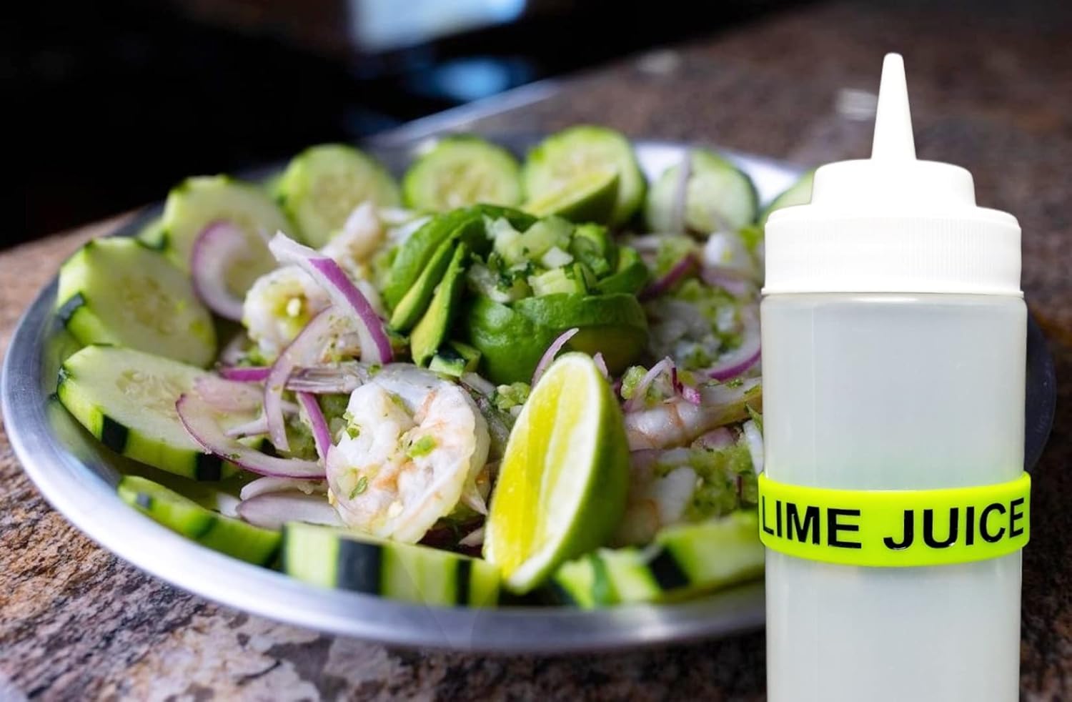 High-Quality Lime Juice Label Band