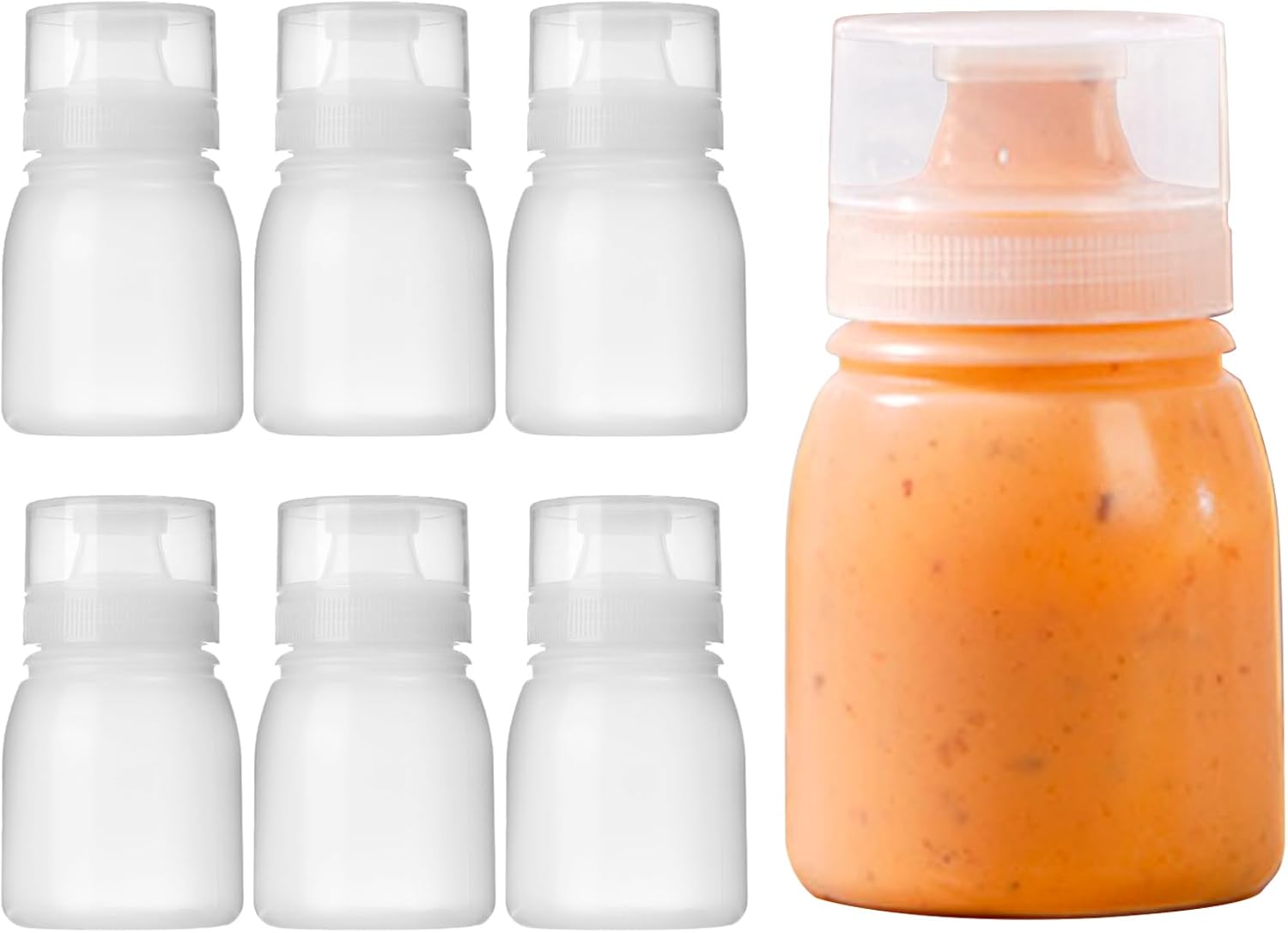 Charming Condiment Squeeze Bottle Set