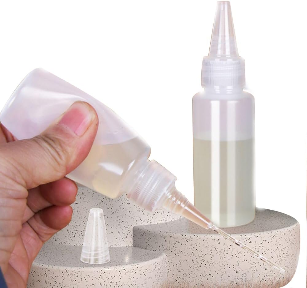 Leadigol 10PCS Condiment Squeeze Bottles Perfect for Home and Craft Use