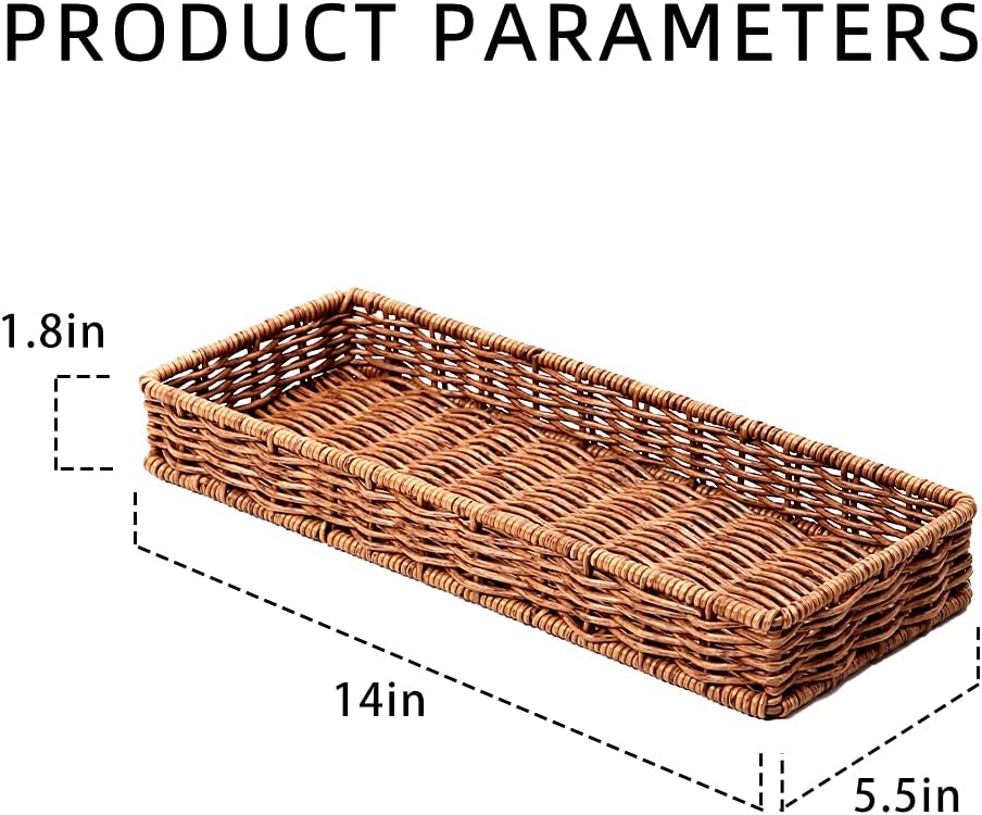 Rattan Bathroom Tray