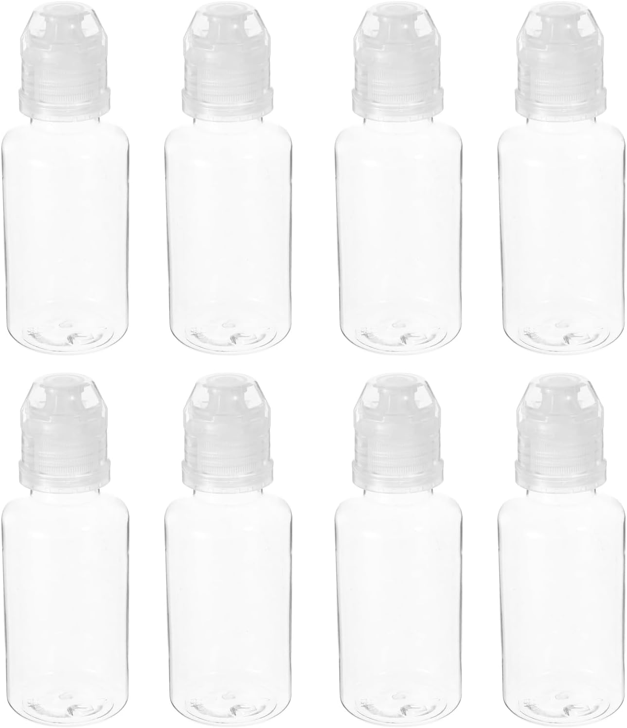 Ready to Squeeze 8-Piece Condiment Ketchup Bottles Set for Camping Travel