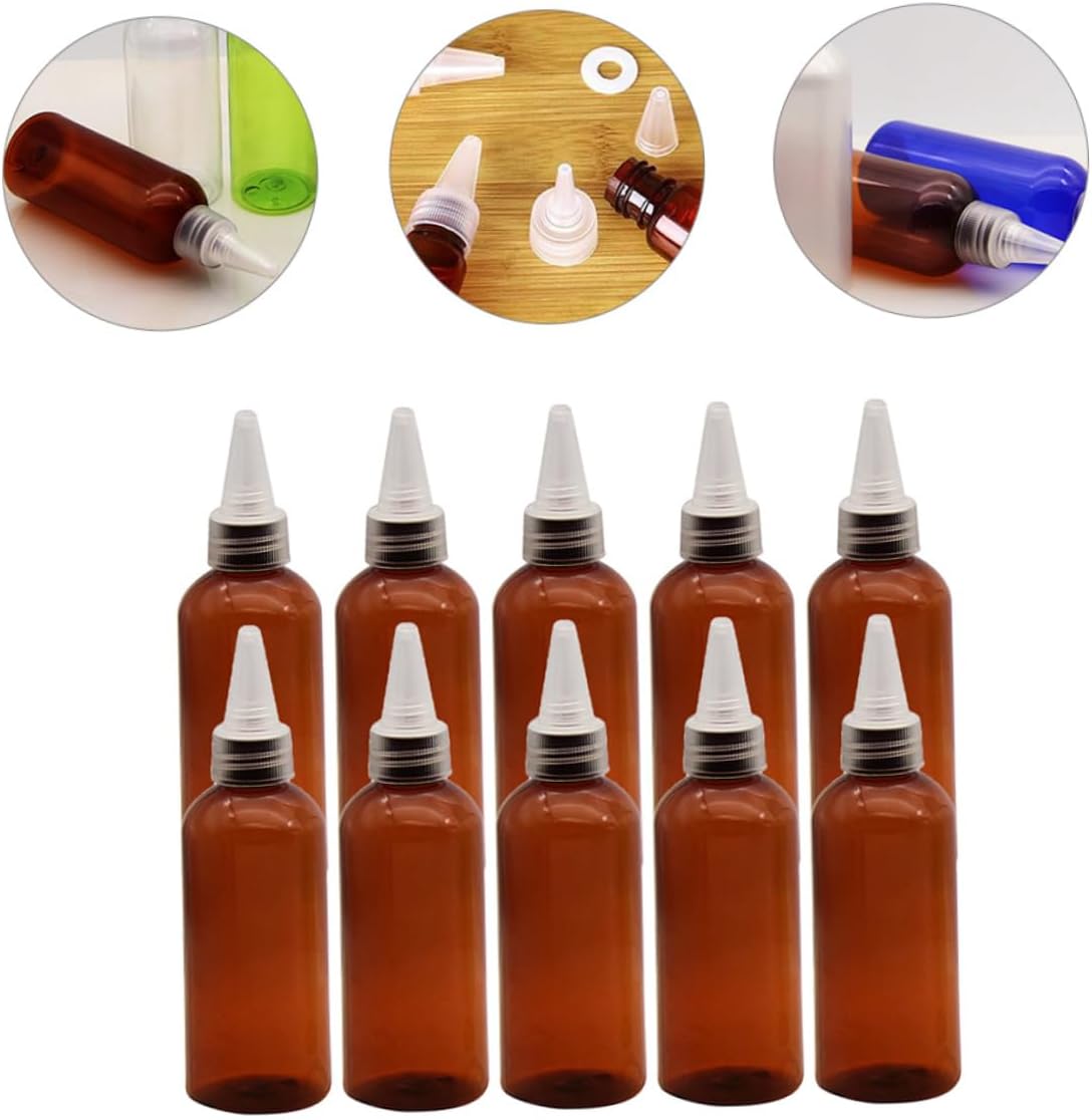 Cabilock 20-Piece Spout Dispenser Set Reusable Liquids Ketchup Soap Vinegar More