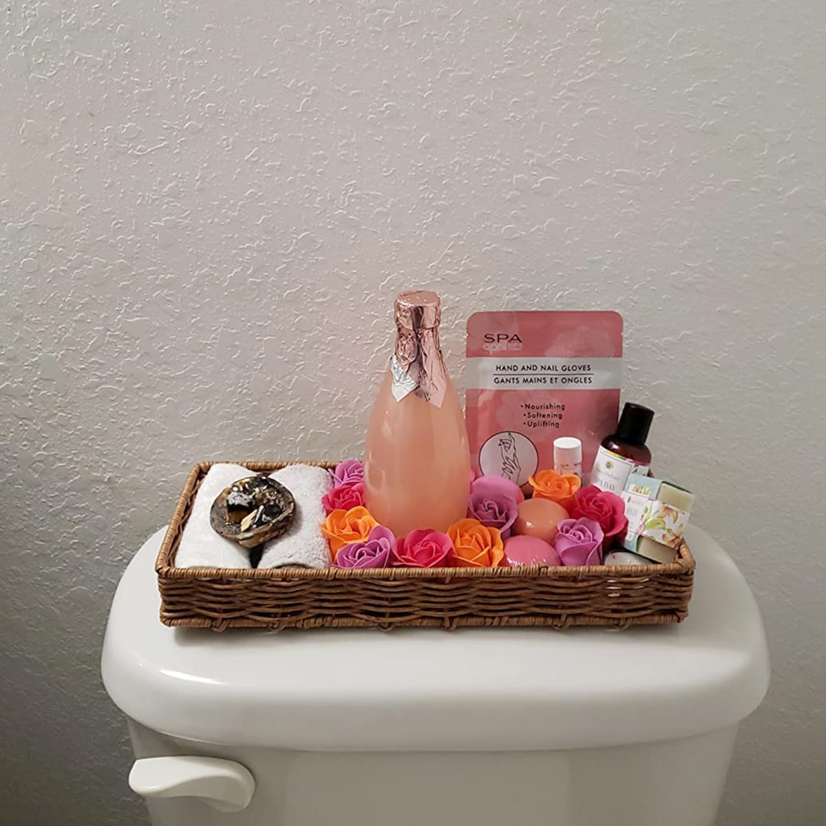 Rattan Bathroom Tray
