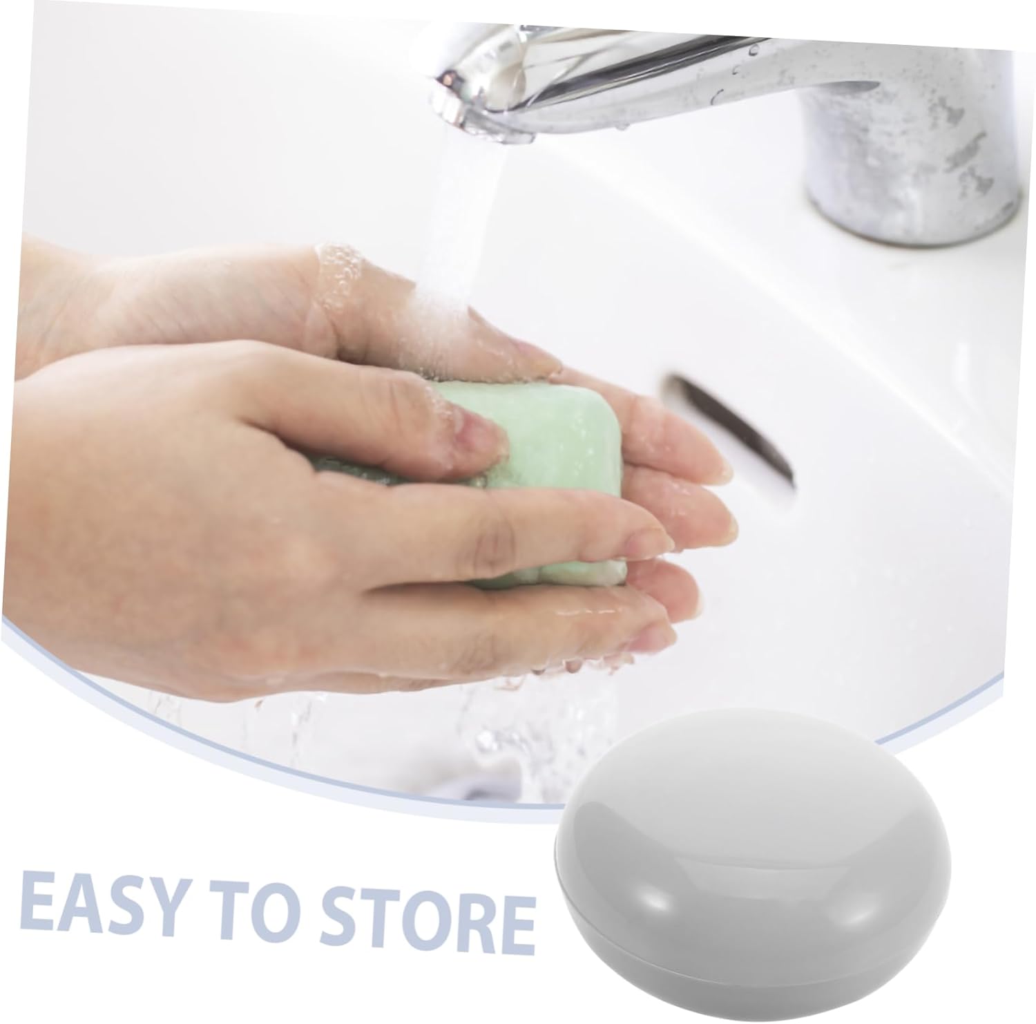 Vivid Color Soap Dish Holder Portable Organized