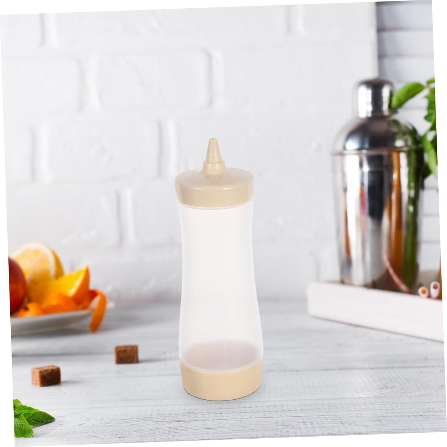Reusable Condiment Squeeze Bottles Set of 3 for Kitchen Entertaining