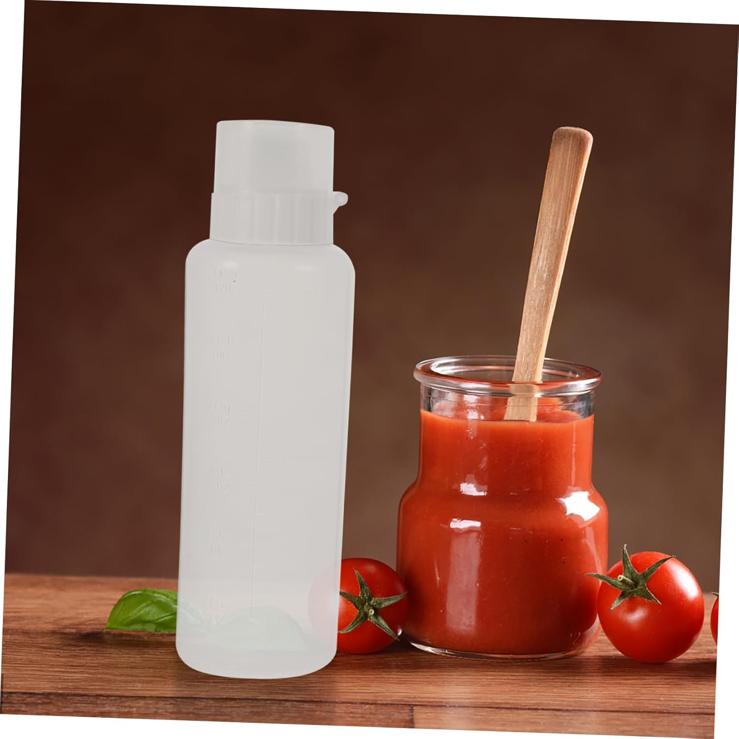 SHOWERORO Sauce Squeezing Bottles Condiment Squeezing Set Portable Dressing Squeeze Bottles
