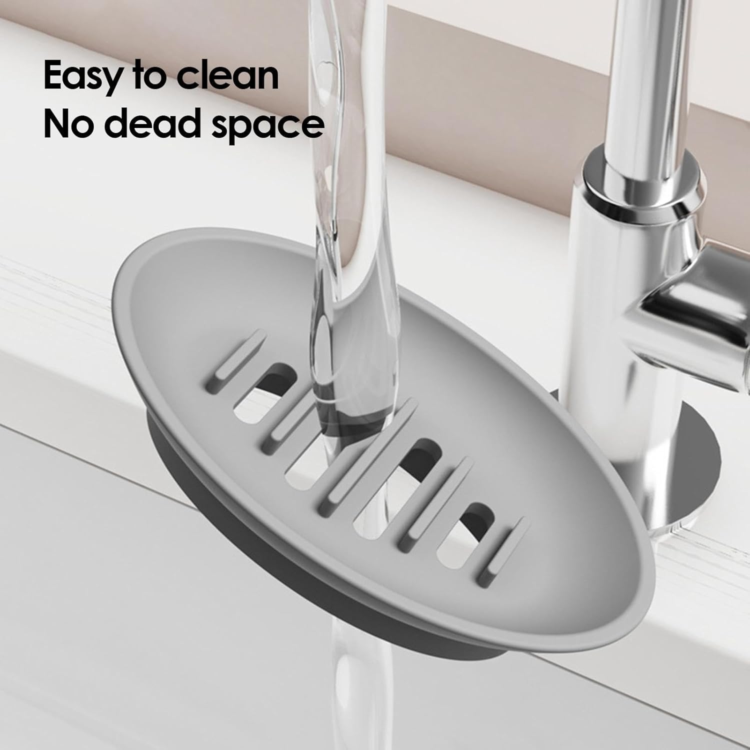 High-Quality Silicone Soap Dish Organizer for Bathrooms Bushes and Kitchens