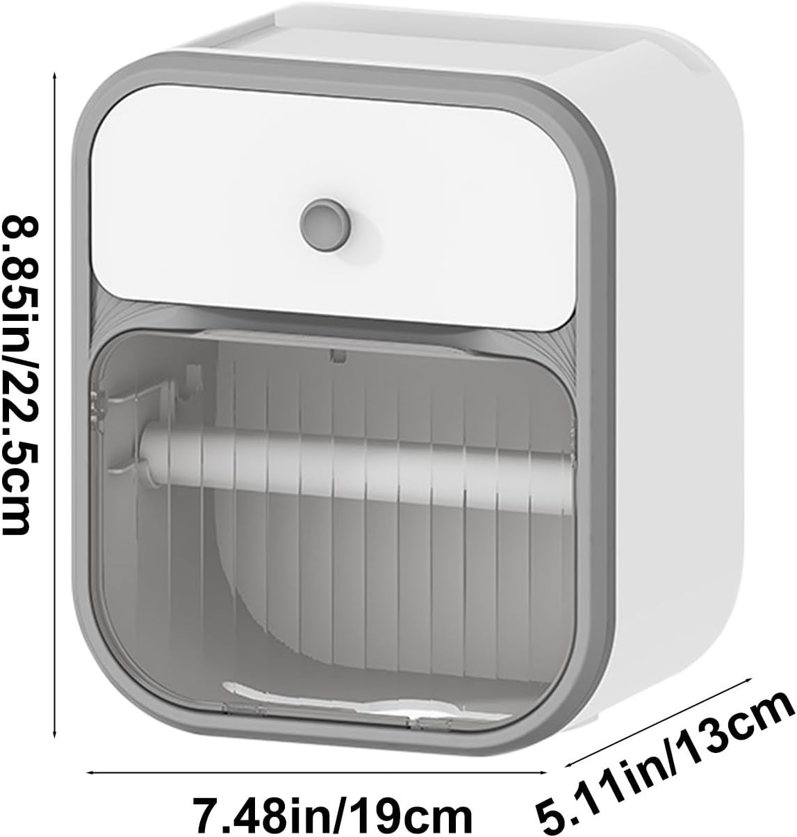 Generic Waterproof Toilet Paper Holder Wall-Mounted