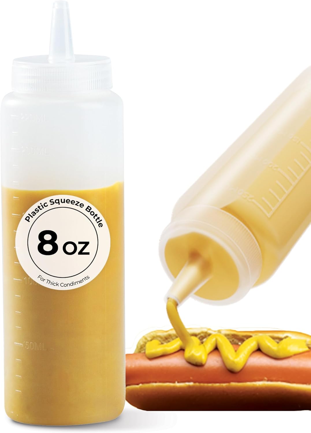 Restaurantware 8oz Squeeze Bottles