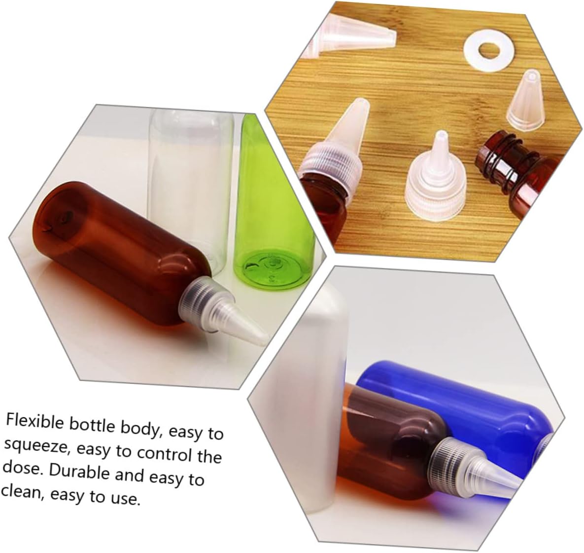 Zerodeko 20-Piece Spout Cap Dispenser Set