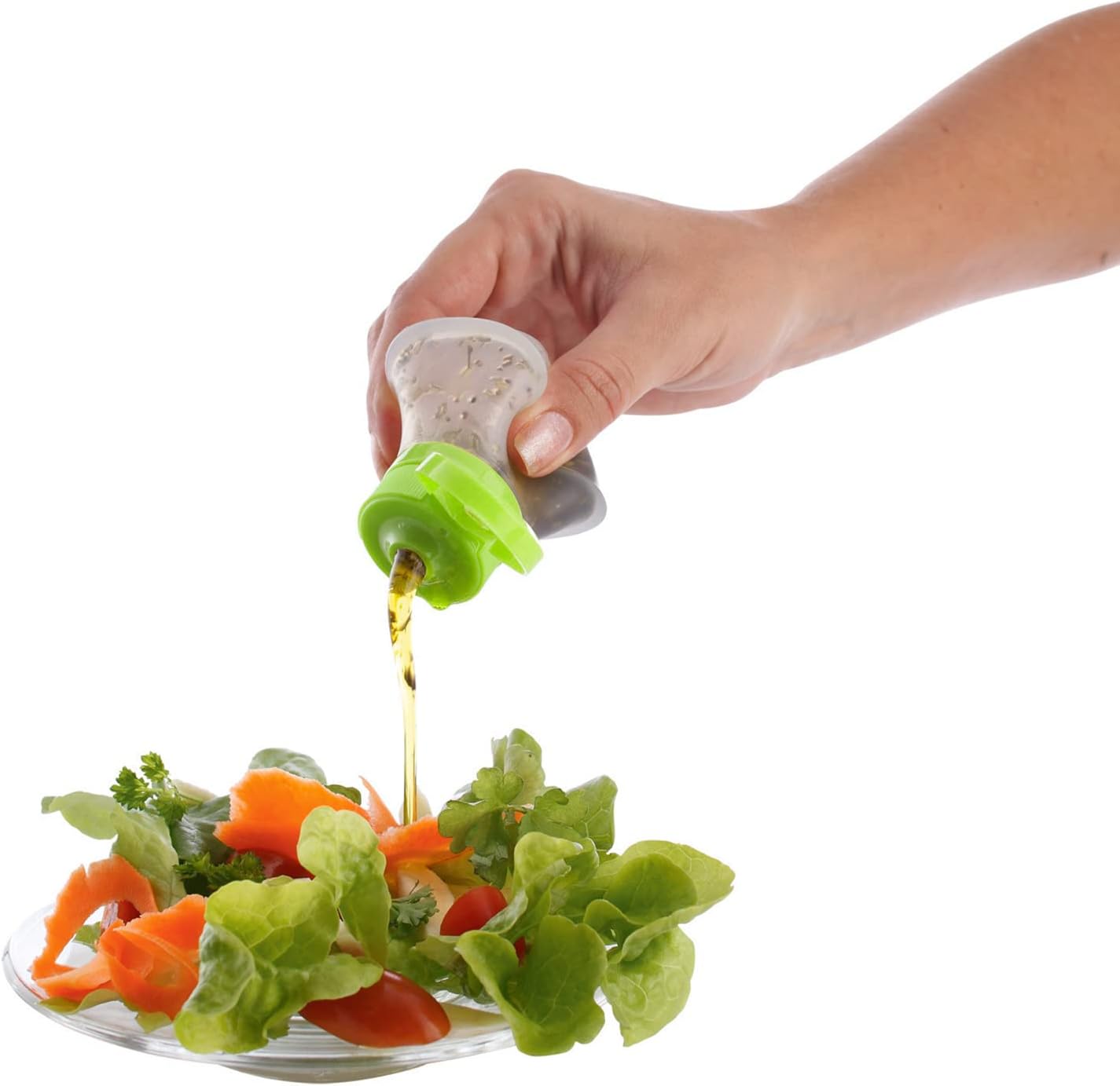 Easy to Use Squeeze Bottle Airtight Silicone Salad Dressing Seasoning Container