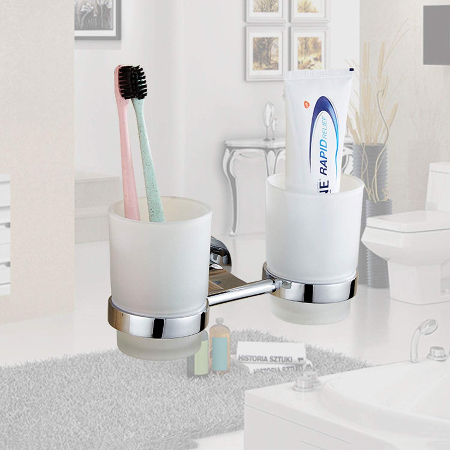 Makidar Premium To Brush Glass Tumbler