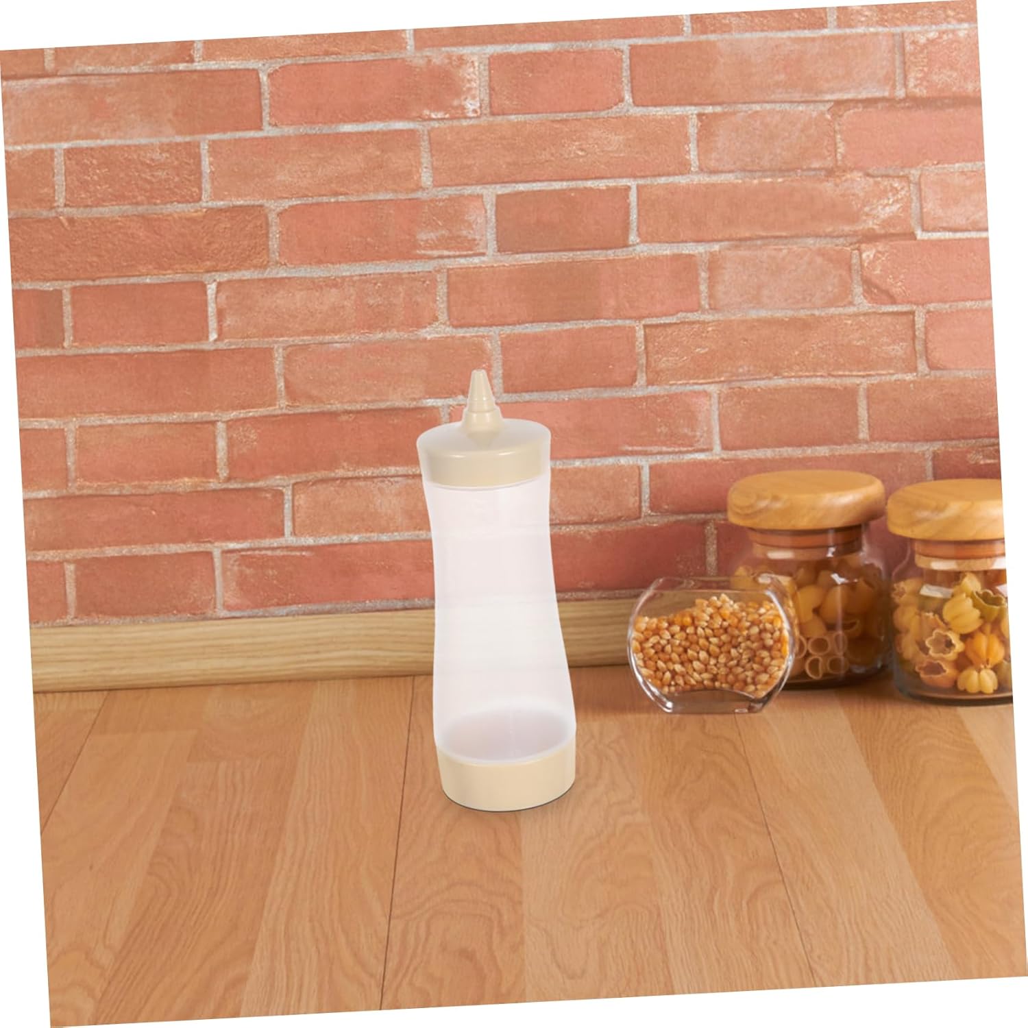Reusable Condiment Squeeze Bottles Set of 3 for Kitchen Entertaining