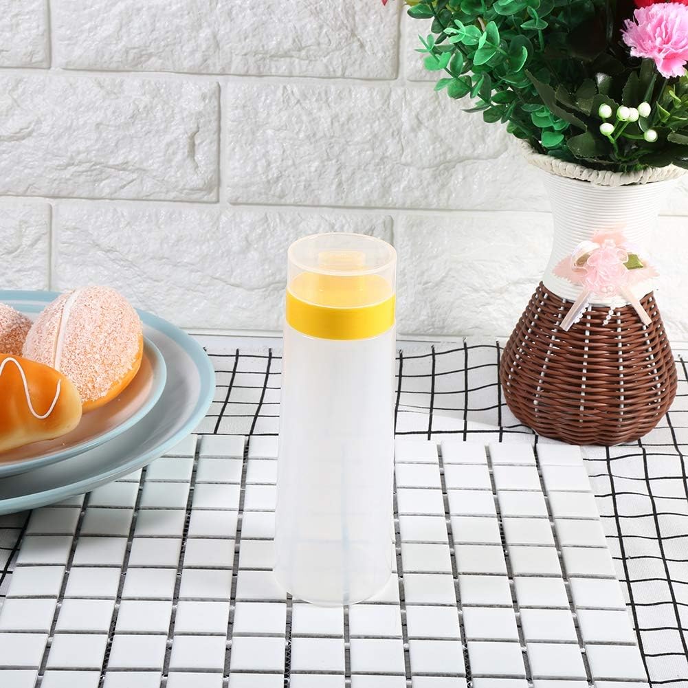 Pilipane Squeeze Bottle - Portable Condiment Jug Easy to Dispense Eco-Friendly 300ml