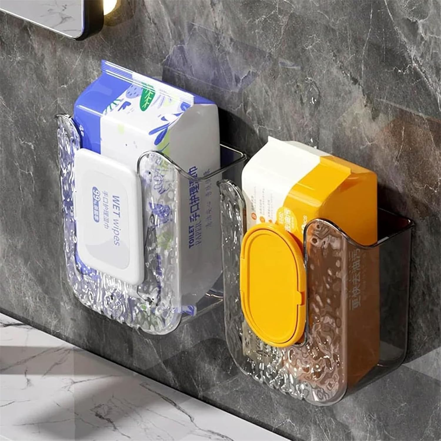 All-In-One Wall-Mounted Kitchen Wipes Storage Box