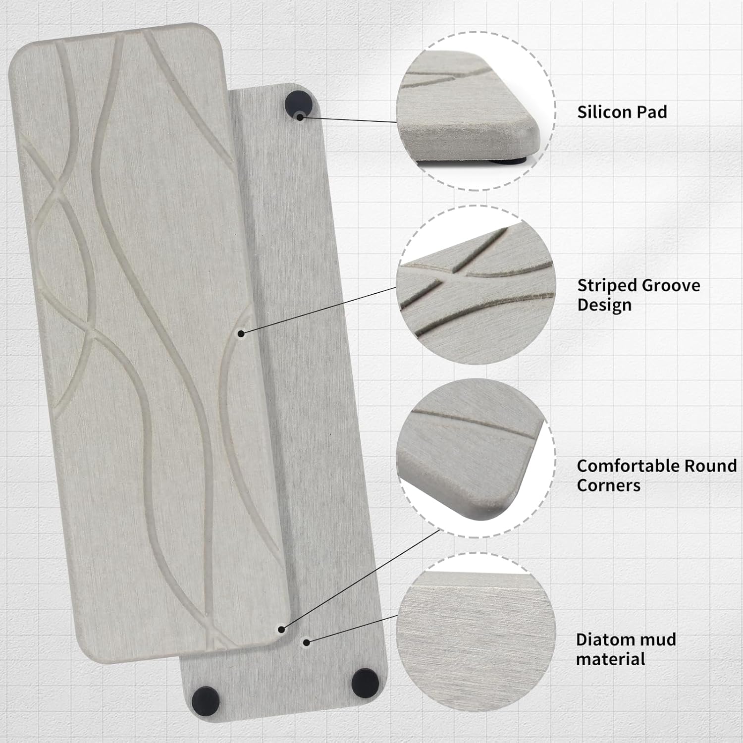 Durable Sink Trays 3-Pack for Kitchen Bathroom Use