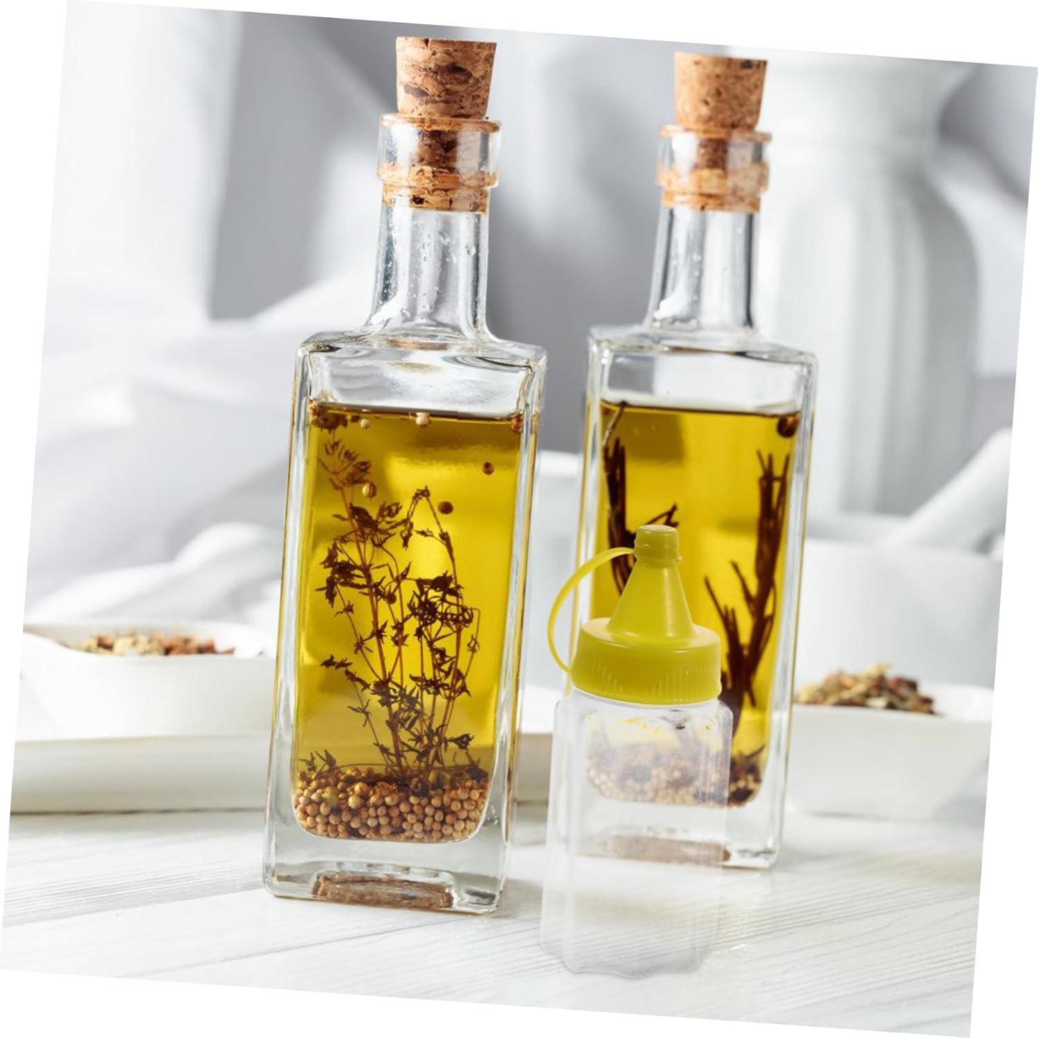 12pc Mini Squeeze Bottles Set for Condiments More
