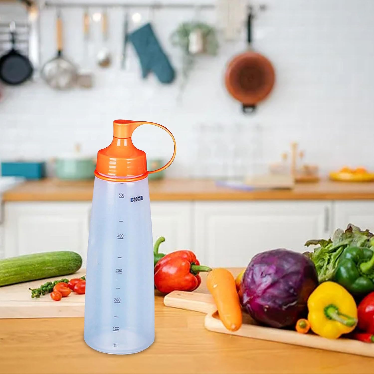 Leak-Proof Condiment Squeeze Bottles
