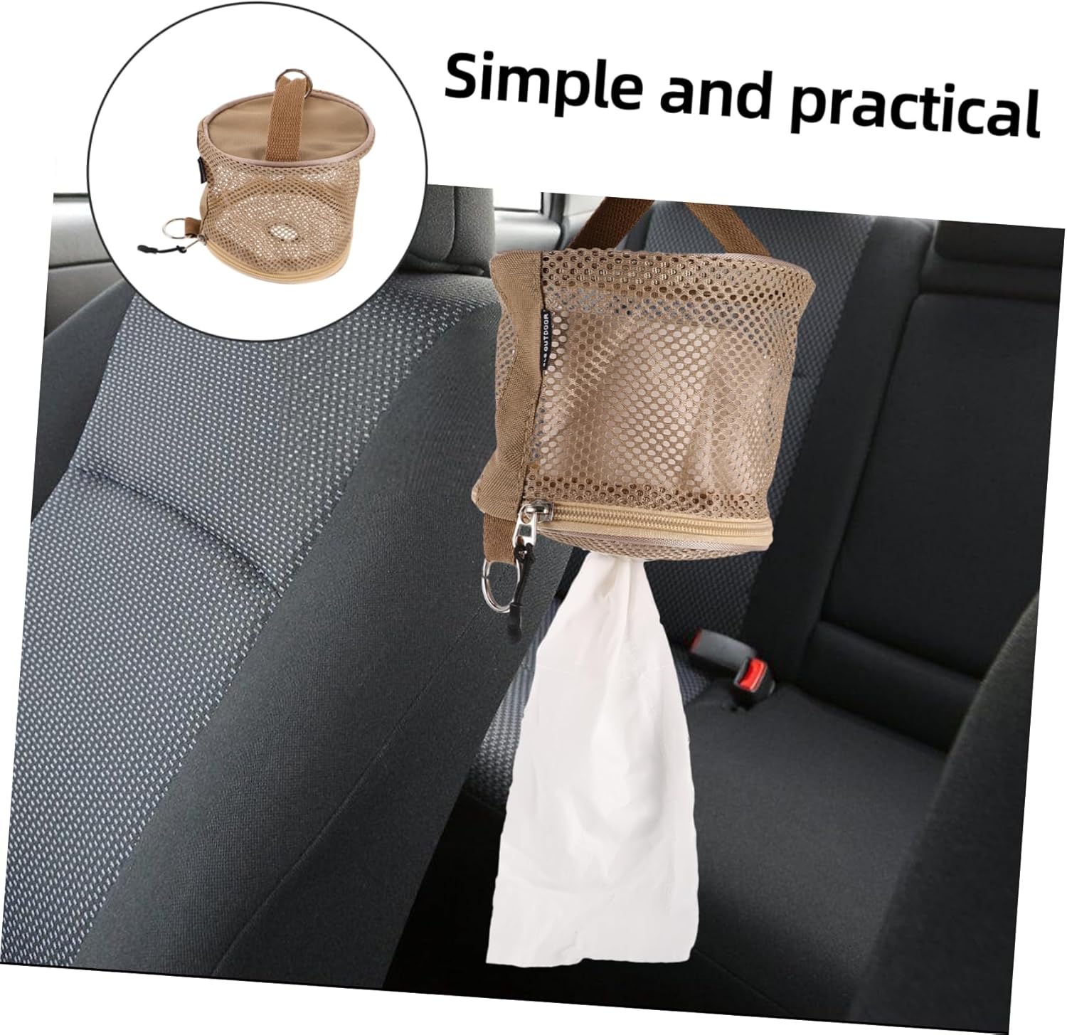 Portable Hanging Toilet Paper Holder