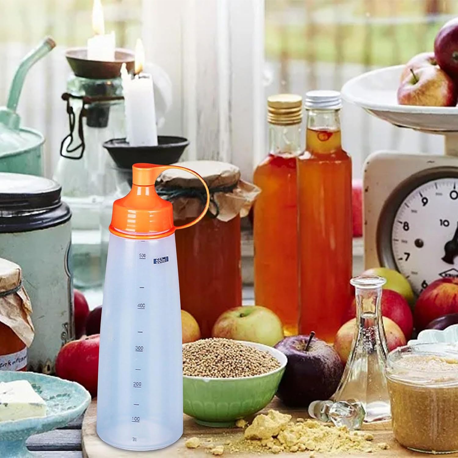 Leak-Proof Condiment Squeeze Bottles