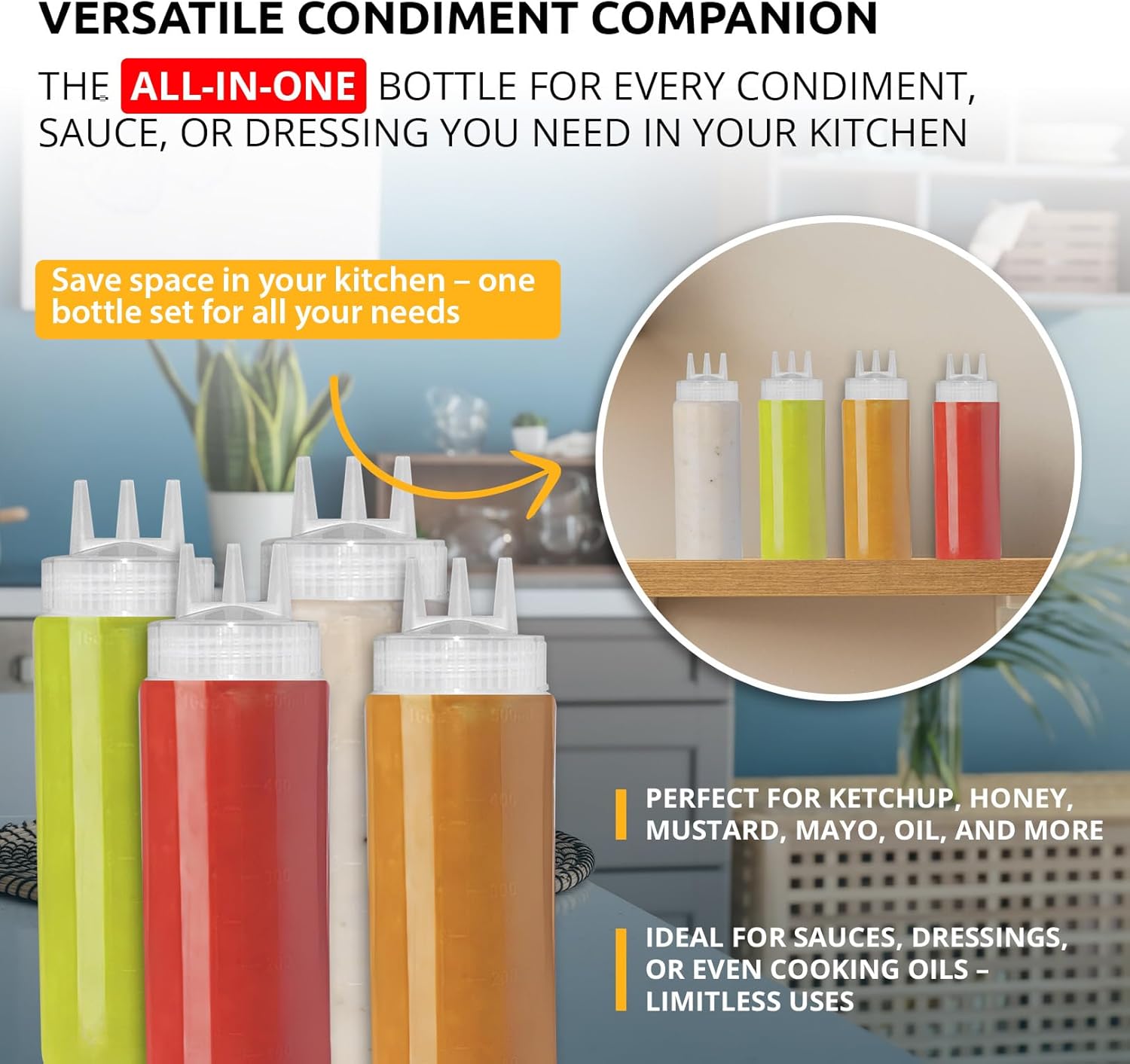ALDKitchen Sleek Squeeze 4-Piece Set