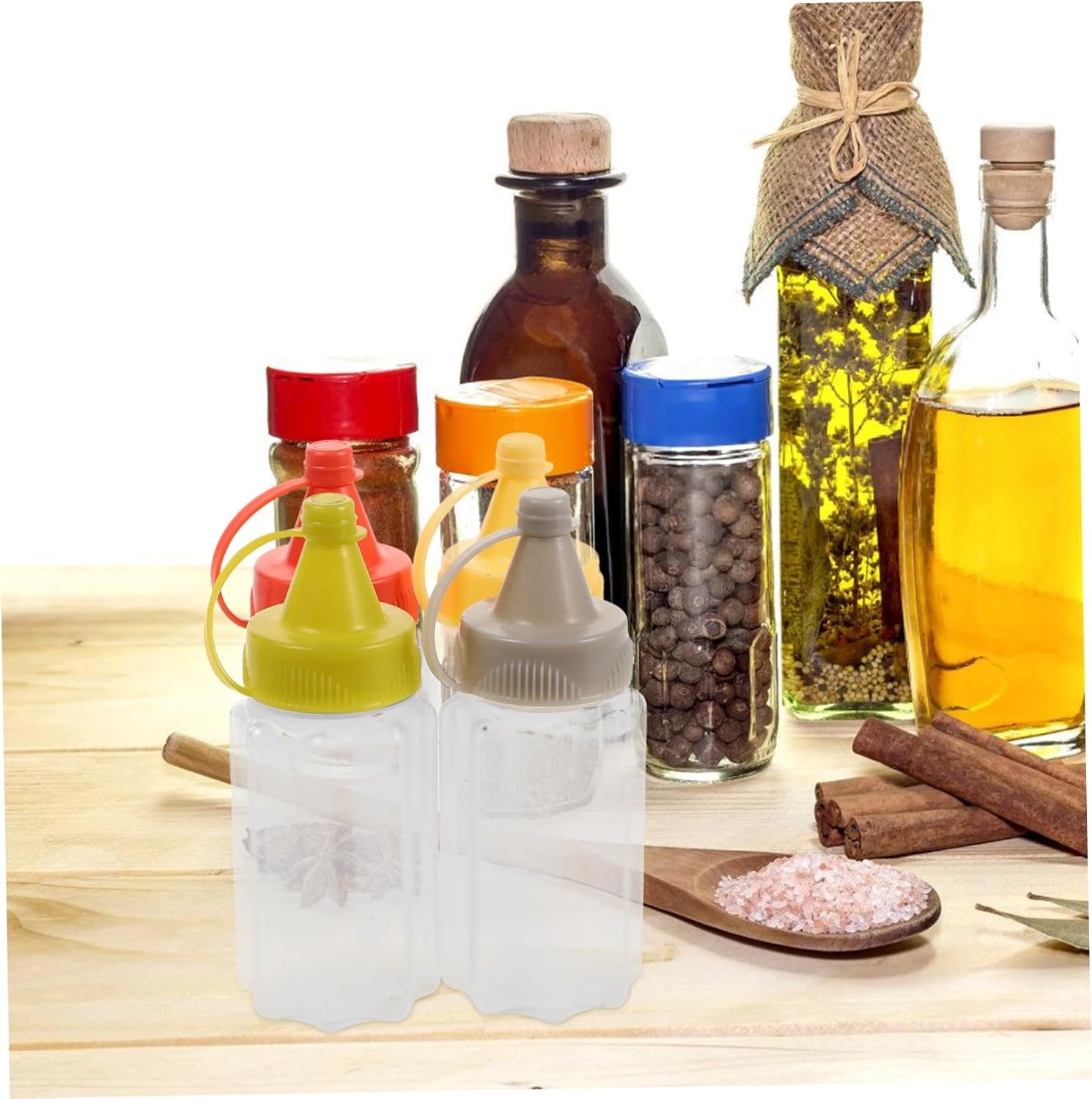 Taste the Difference - 12pc Mini Condiment Squeeze Bottles Set