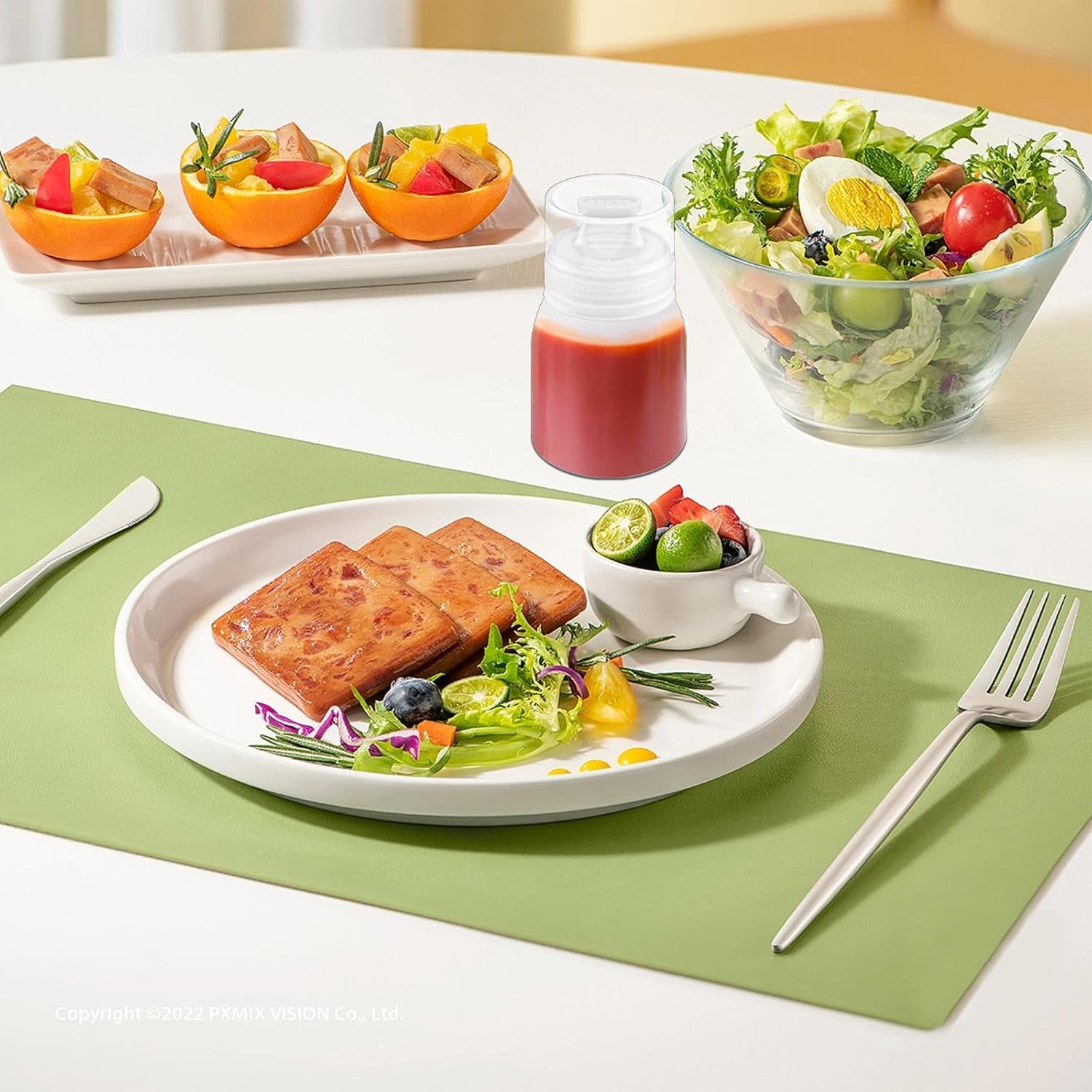 Charming Condiment Squeeze Bottle Set