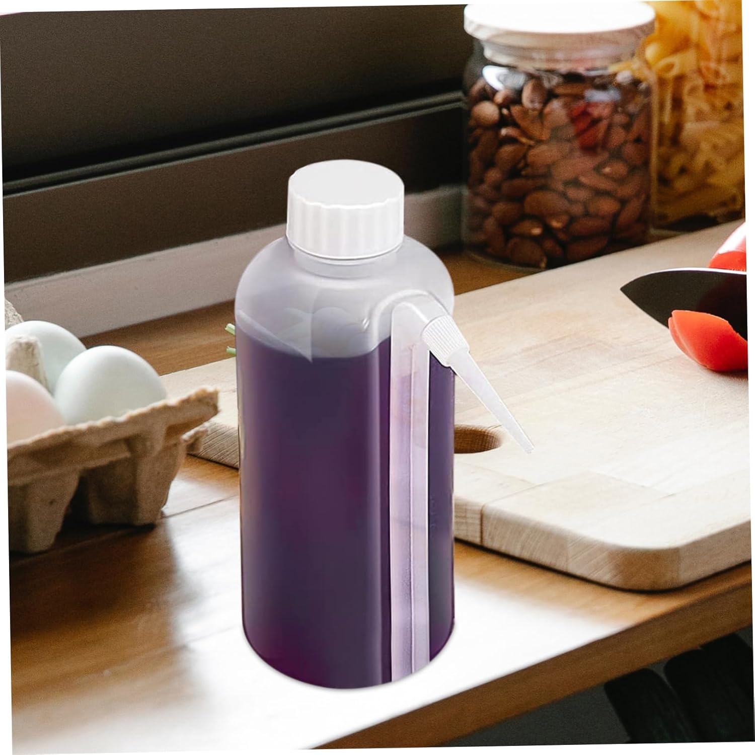 Zerodeko 5Pcs Squeeze Bottles - Eco-friendly condiment dispenser for Kitchen Camping