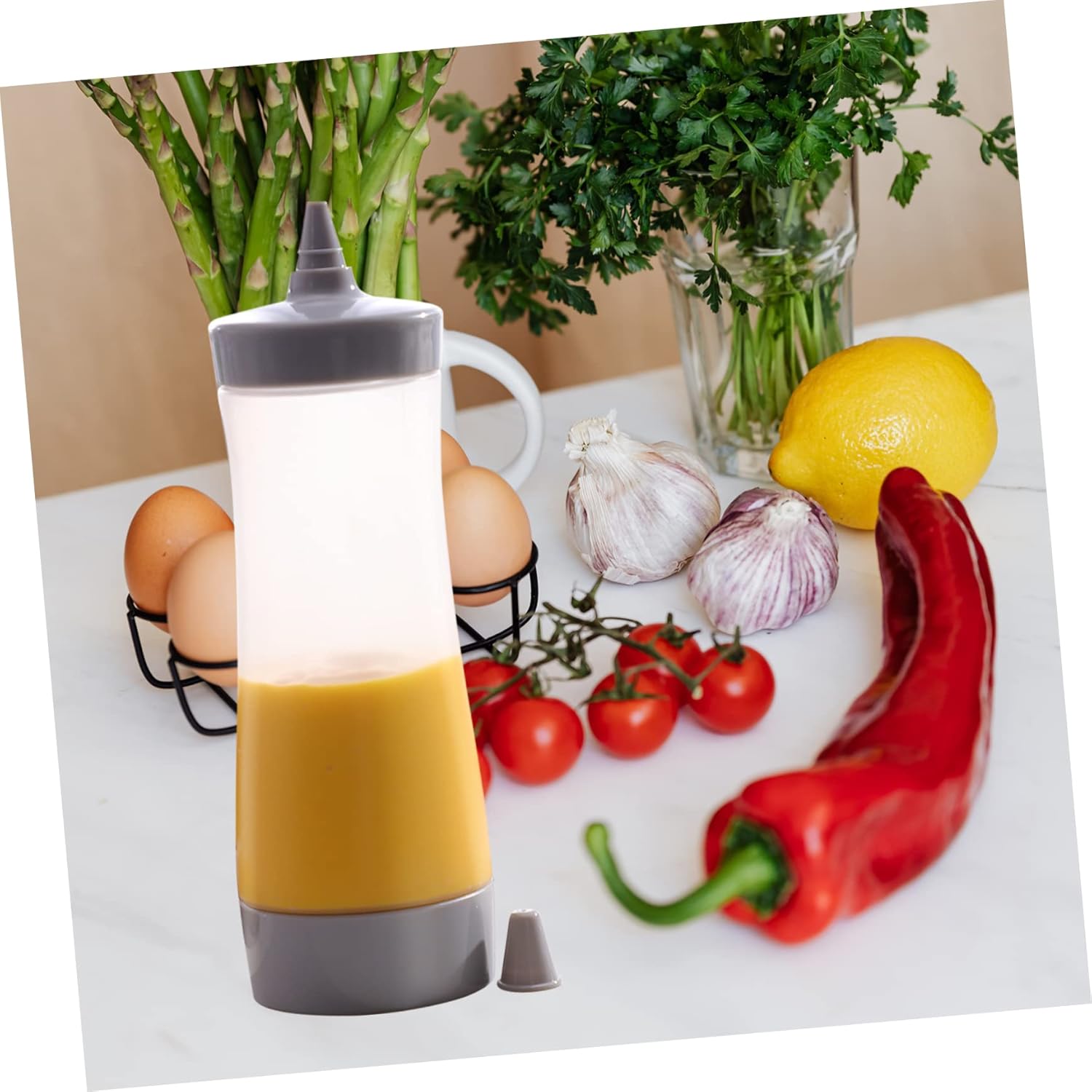 Mikinona Squeeze Bottle Condiment Set