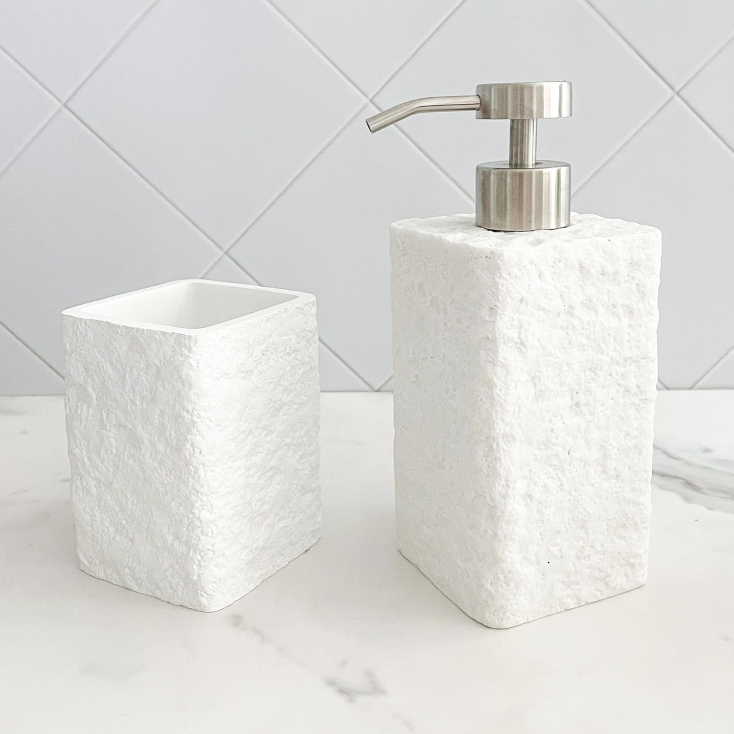 Natural Stonefeel Toothbrush Holder