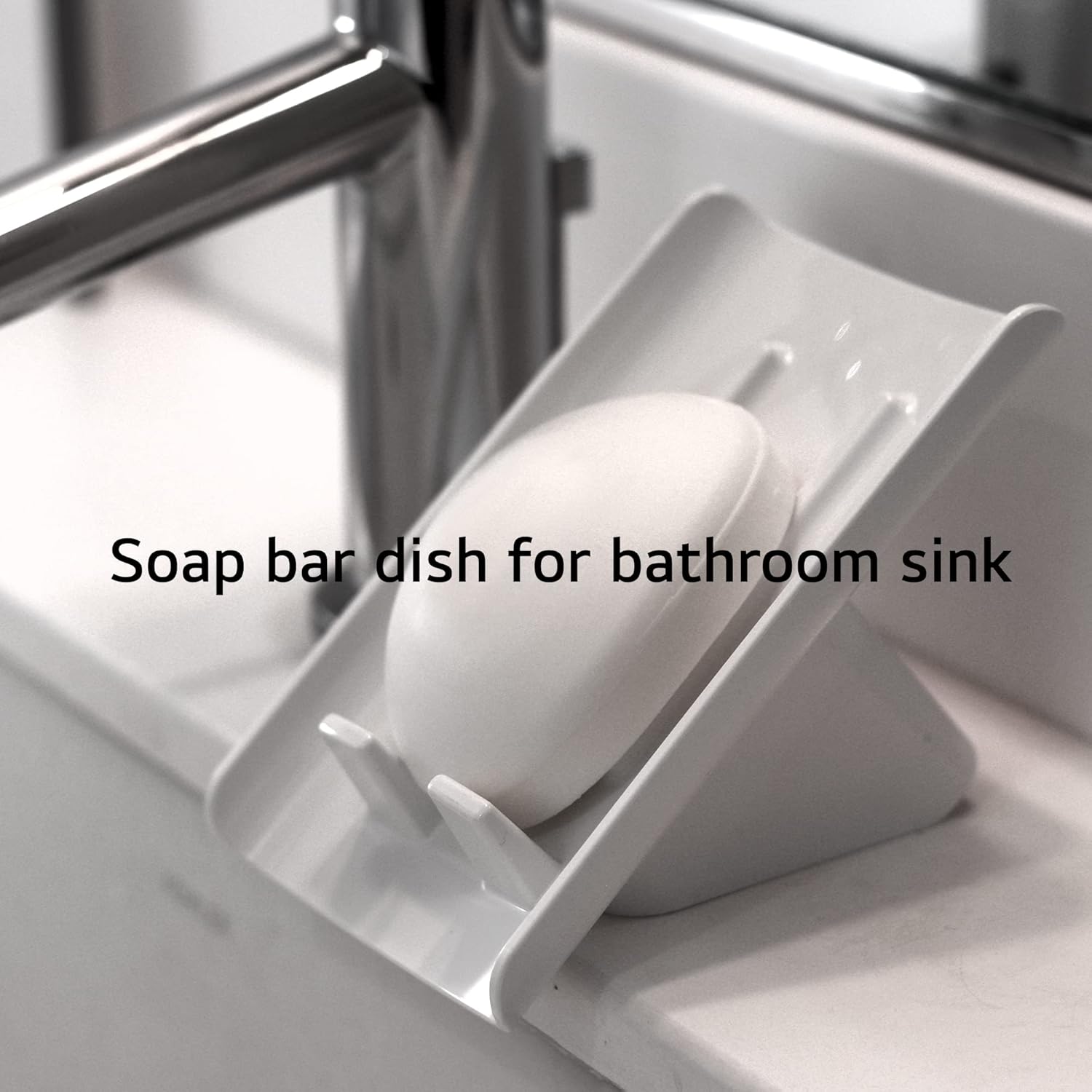 Fast-Drying Soap Holder with Suction Cup