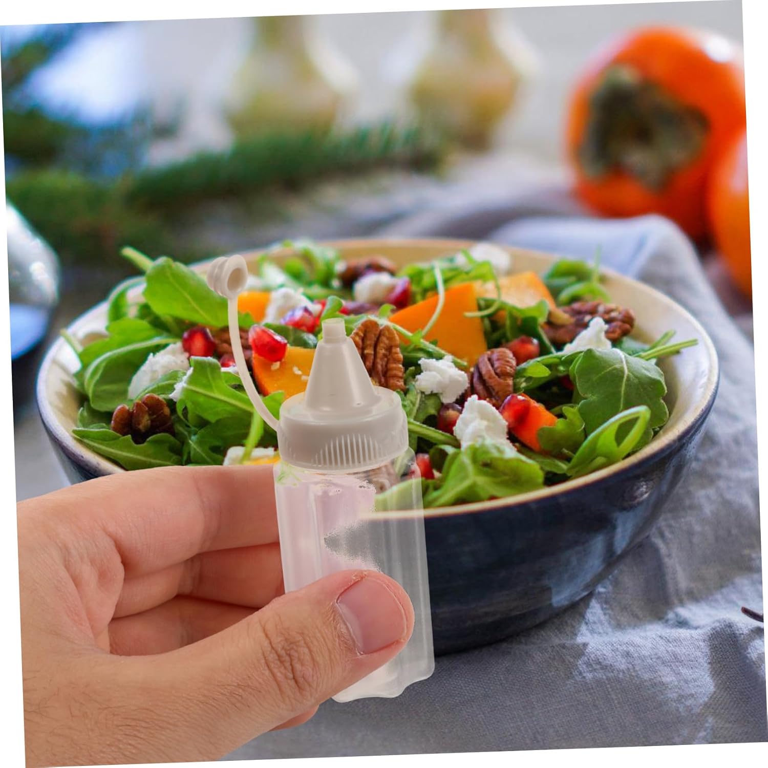 12pc Mini Squeeze Bottles Set for Condiments More