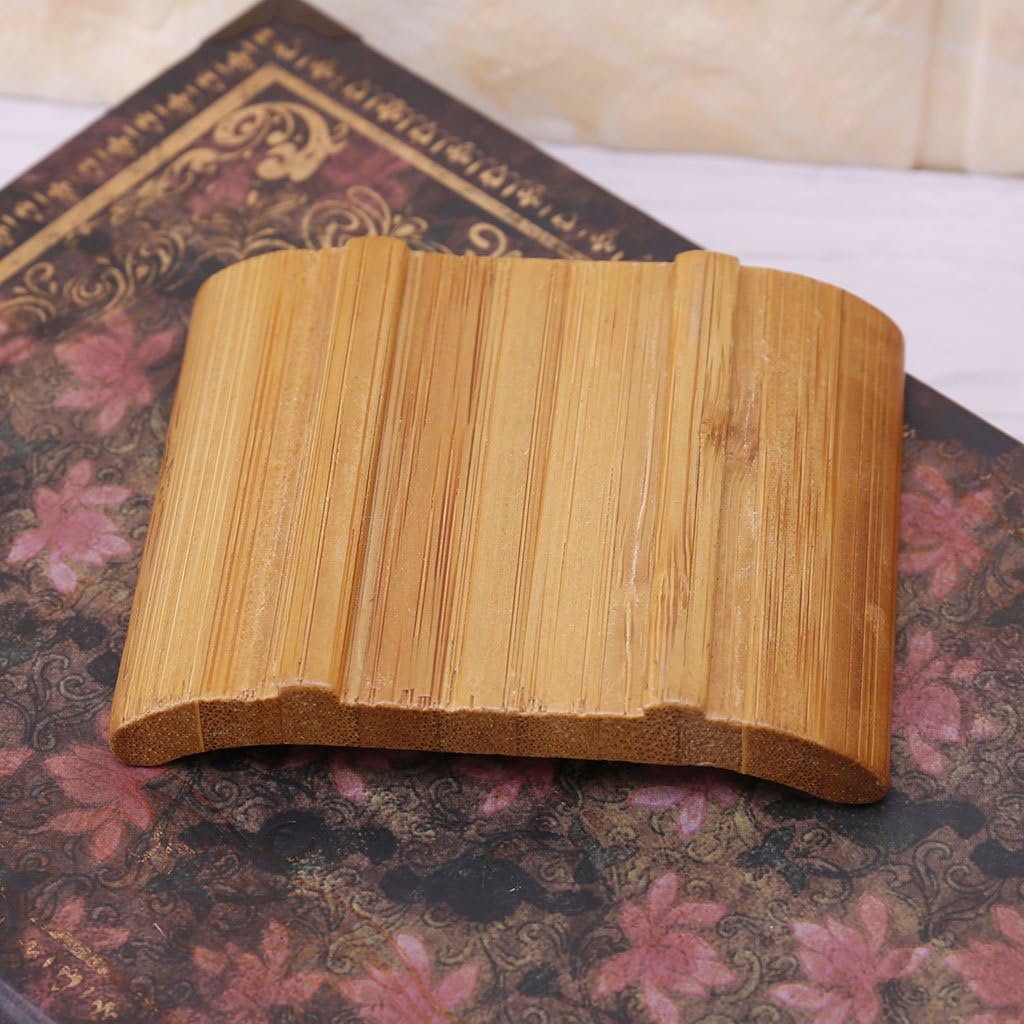 Eco-Friendly Bamboo Soap Dish For Bathroom
