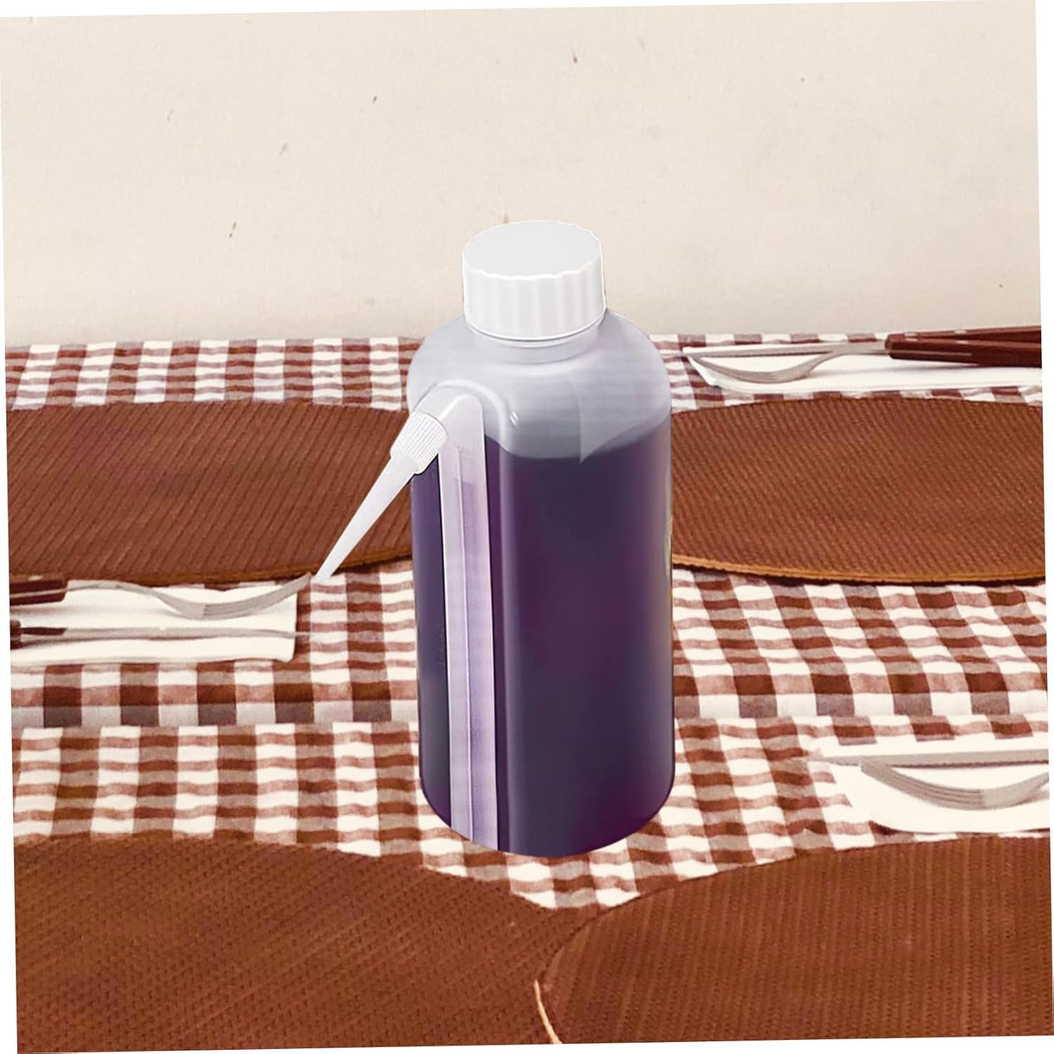 5-Piece Holy Communion Juice Dispensers Squeeze Sauce Bottles 500ml