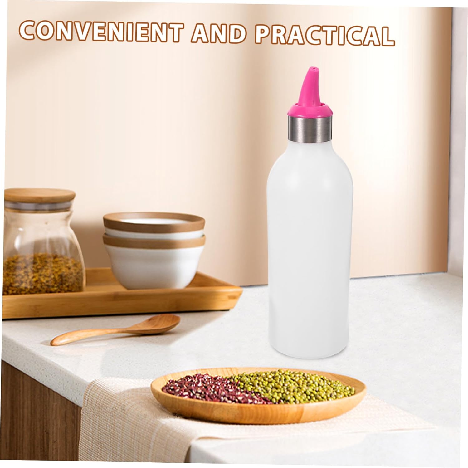 Sleek Condiment Squeeze Bottle