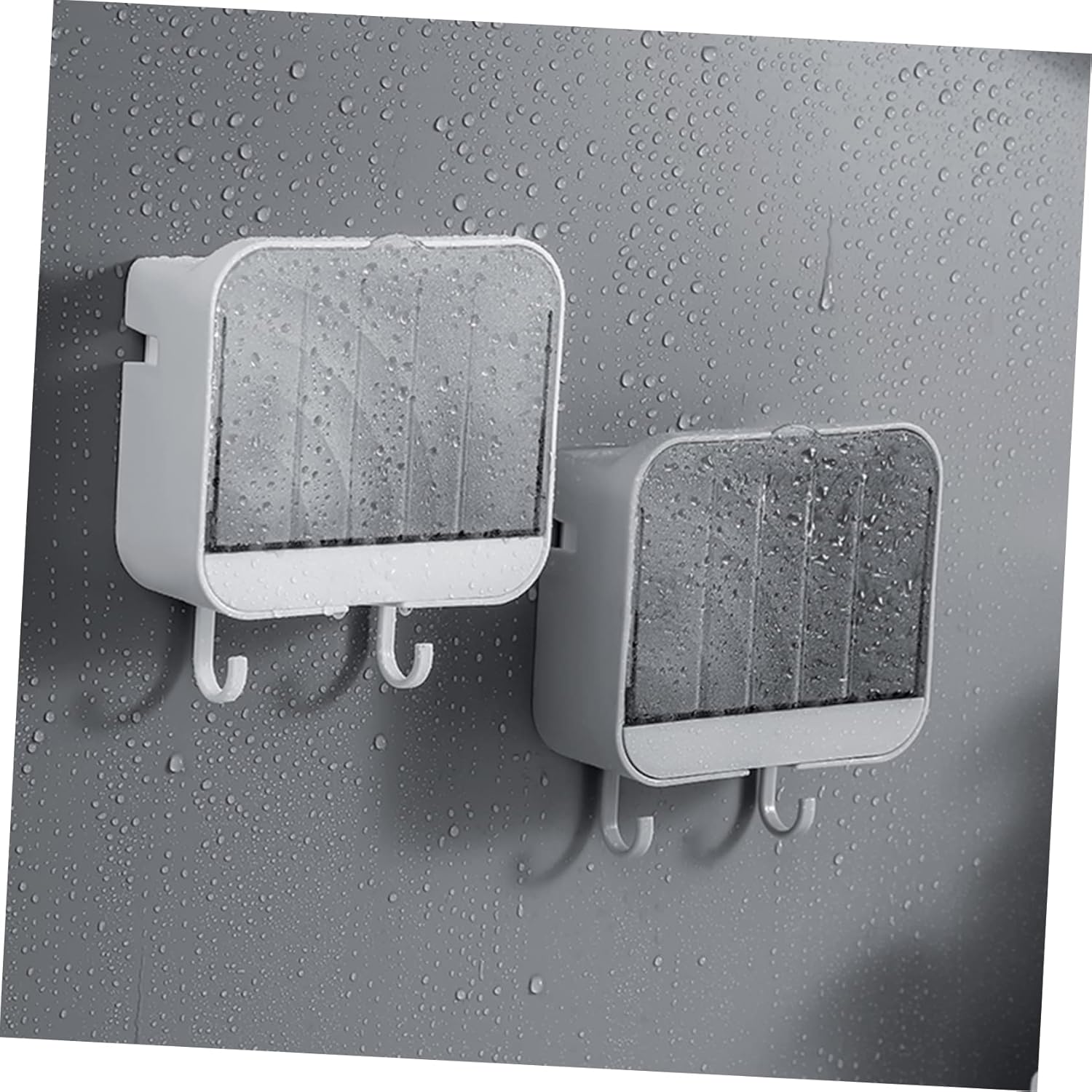 Double-Purpose Wall Mounted Soap Dish Holder for Efficient Storage