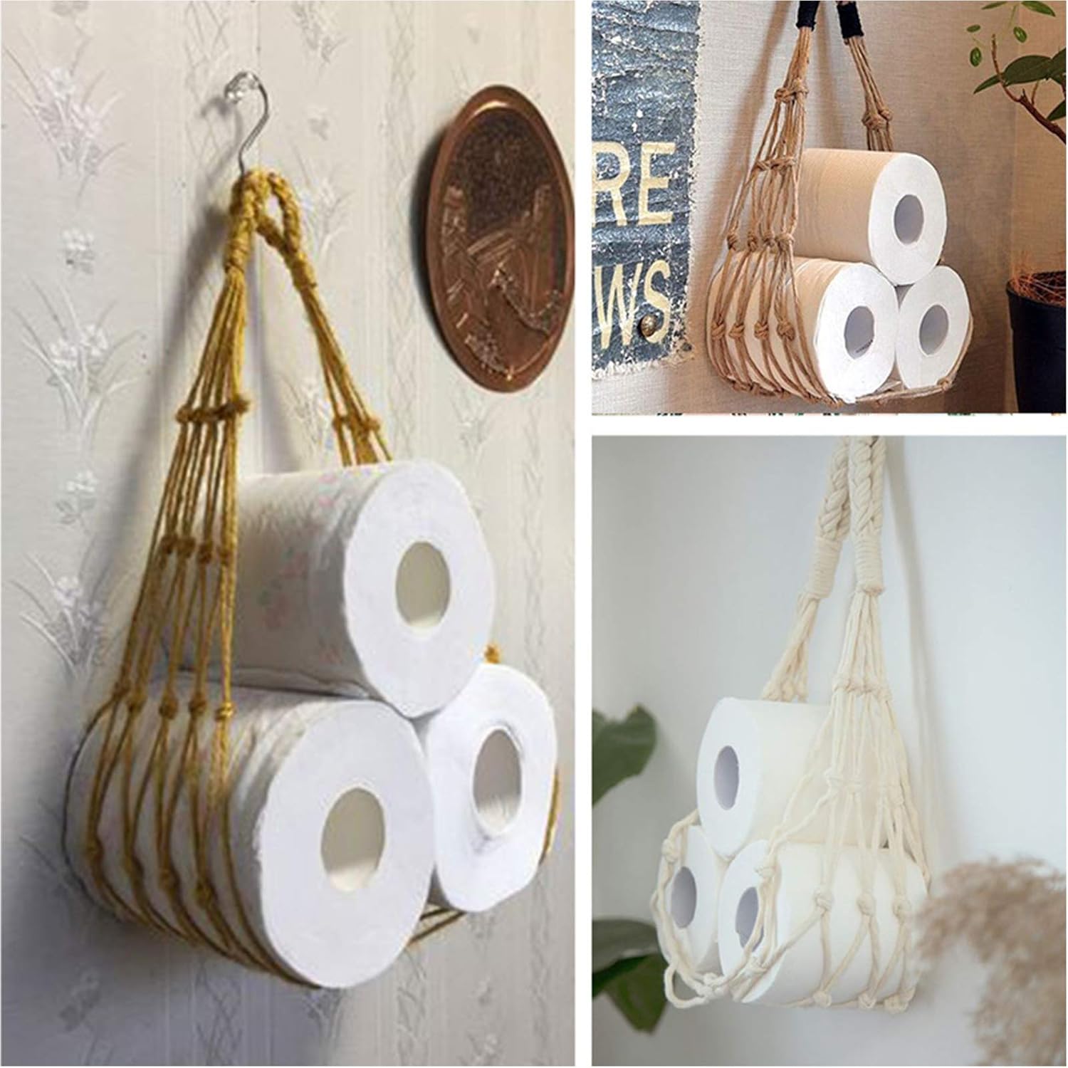 Space-Saving Wall-Mounted Toilet Paper Holder