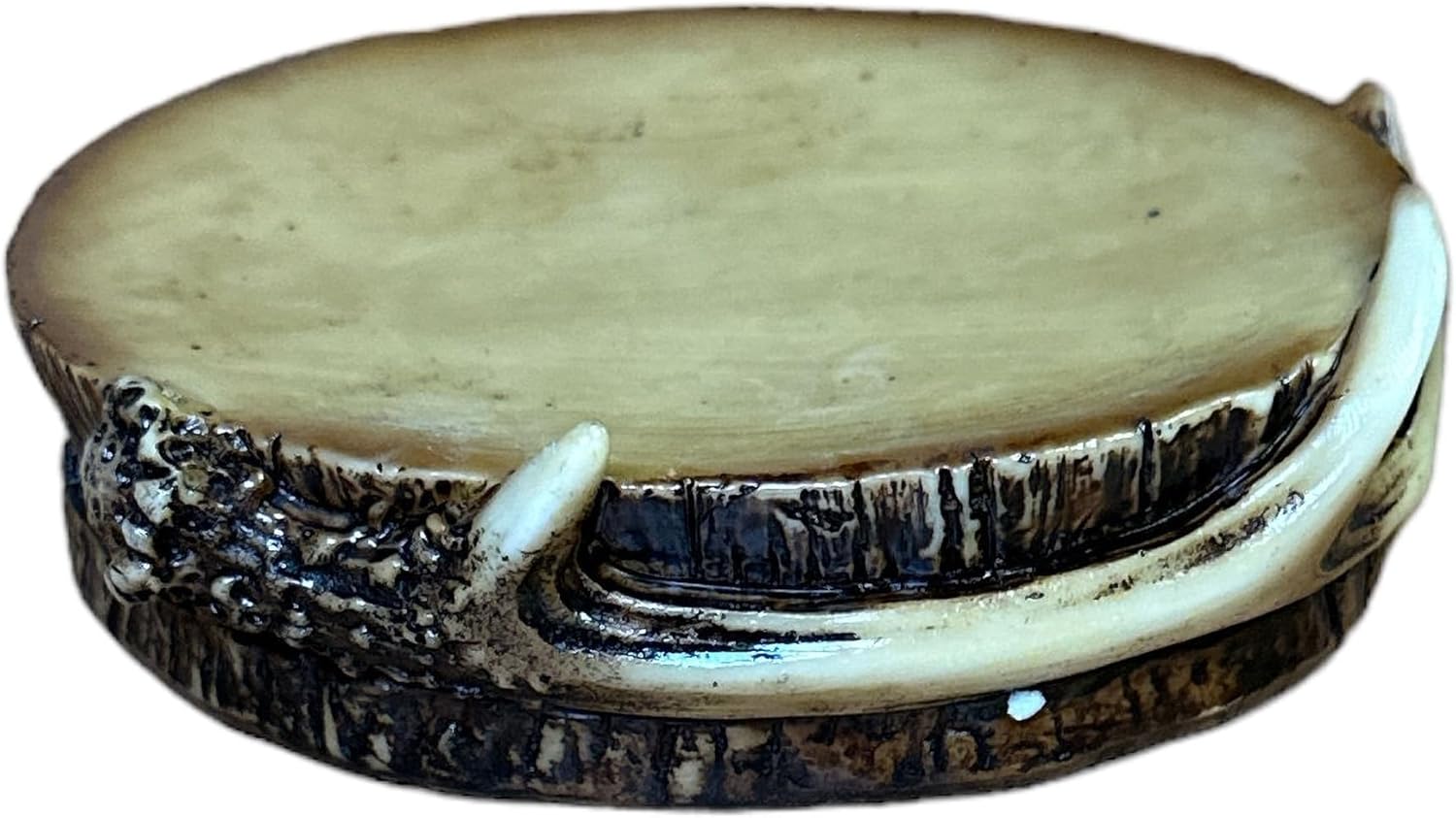 Charming Antler-Placed Soap Dish tray by De Leon Collections