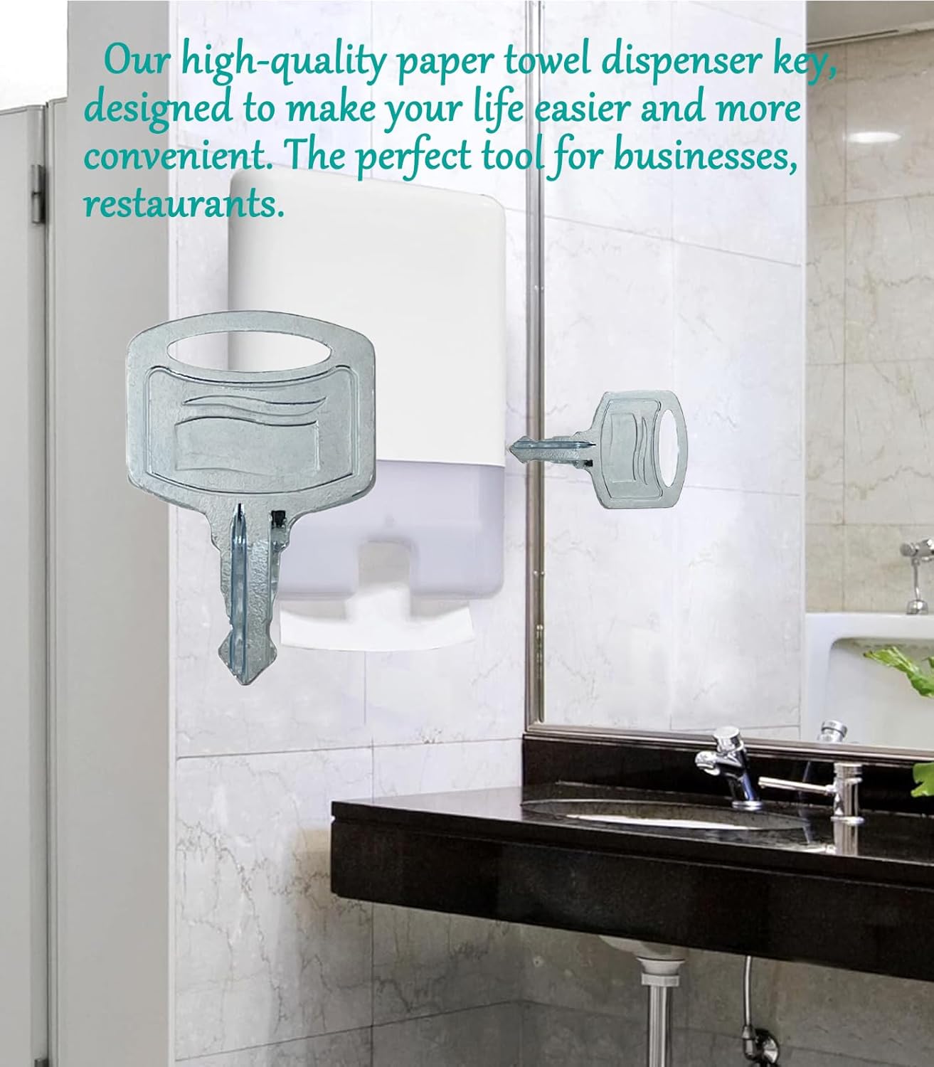 Paper Towel Toiletry Dispenser Key