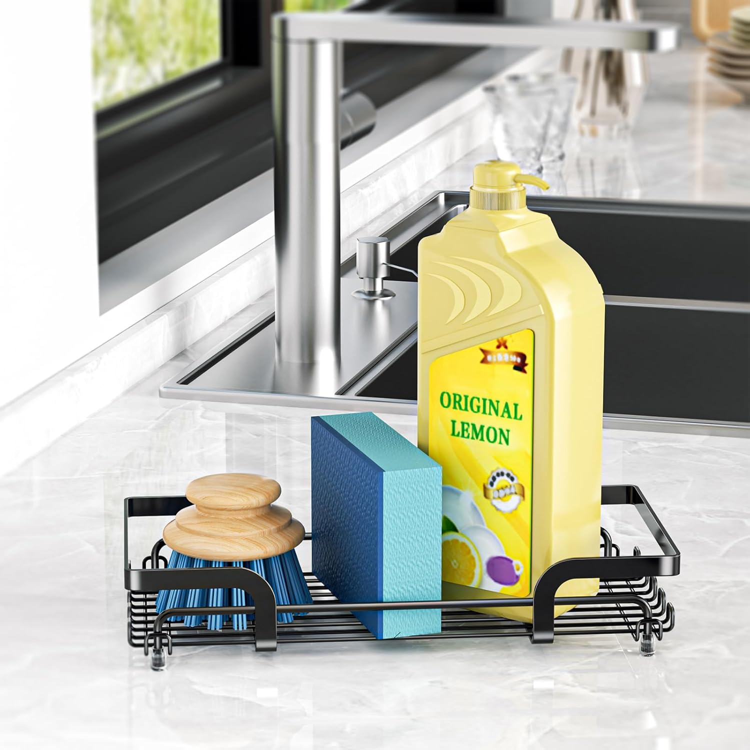 XILIMEN Toilet Paper Storage Holder Metal Vanity Tray