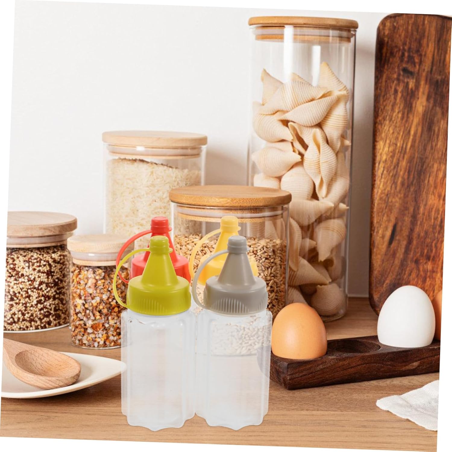 Taste the Difference - 12pc Mini Condiment Squeeze Bottles Set