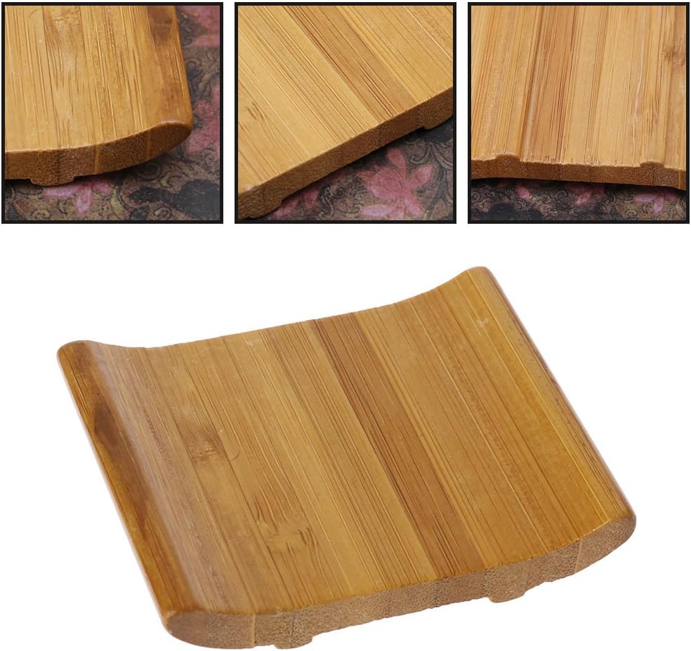 Eco-Friendly Bamboo Soap Dish For Bathroom