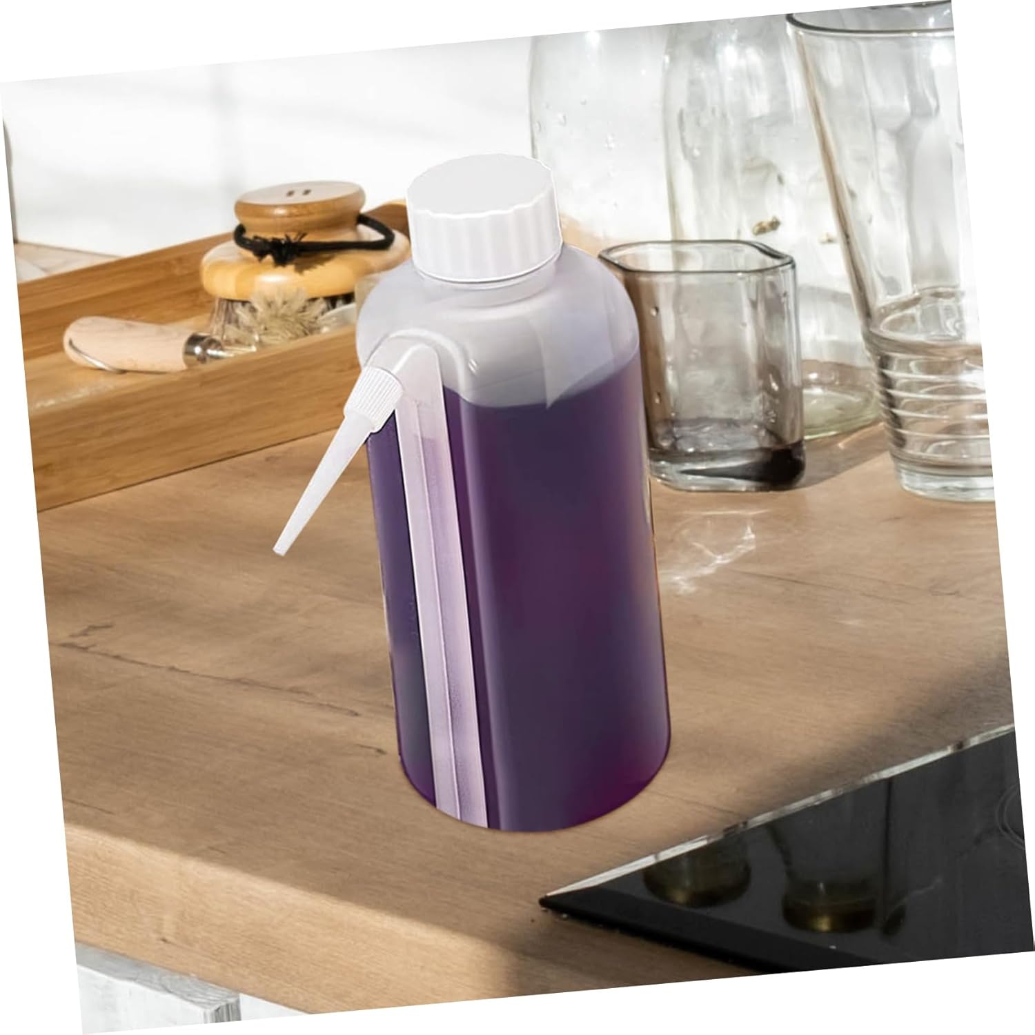 5-Piece Holy Communion Juice Dispensers Squeeze Sauce Bottles 500ml