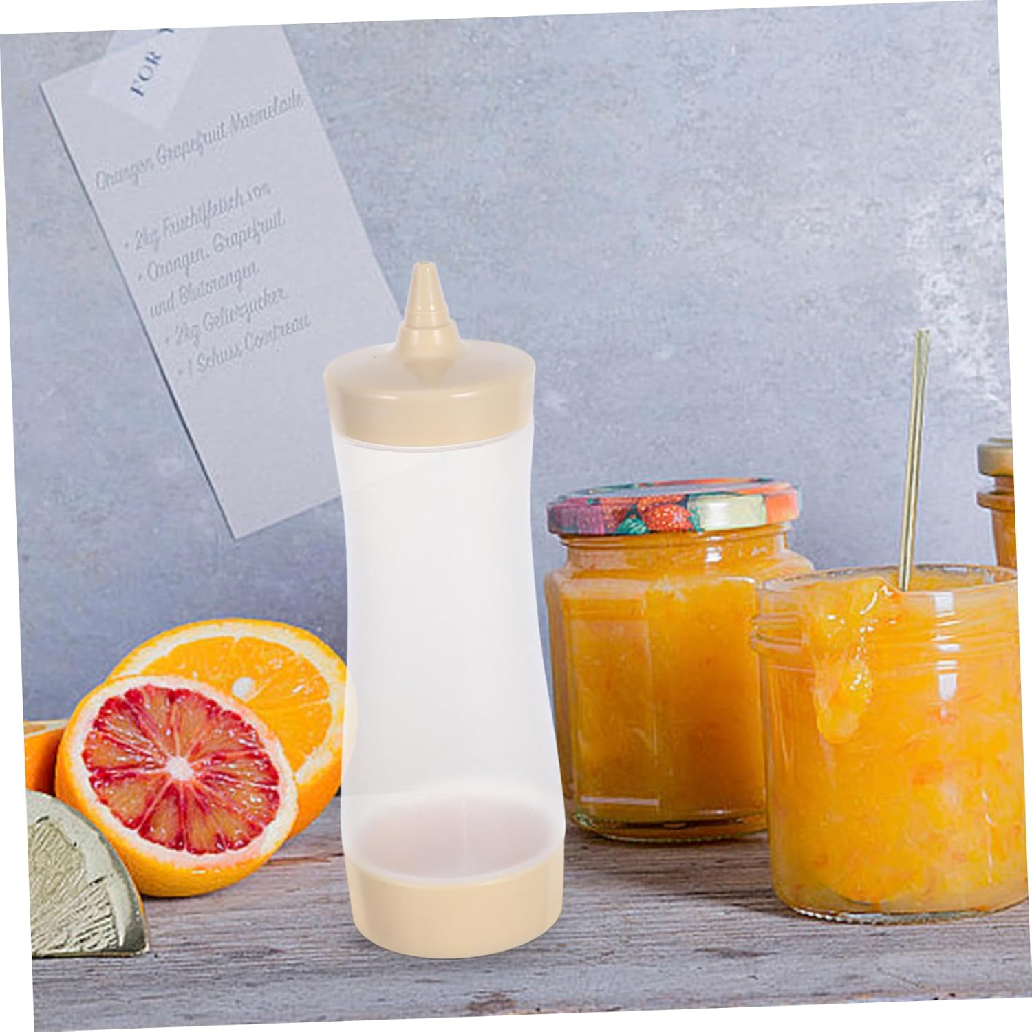 STOBAZA 3 Piece Ketchup Mustard Squeeze Bottles