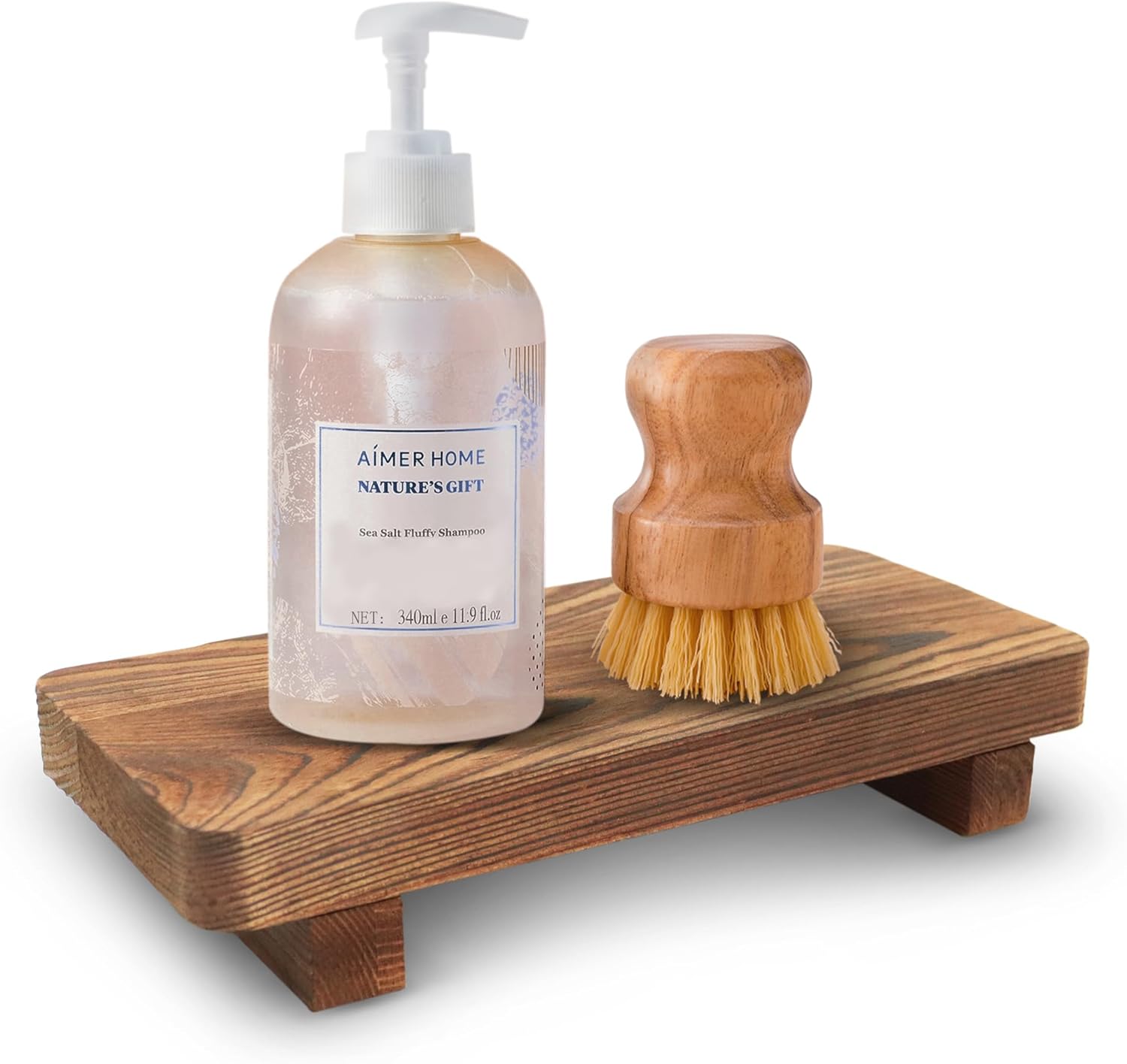 YITOBA Wooden Bathroom Counter Tray
