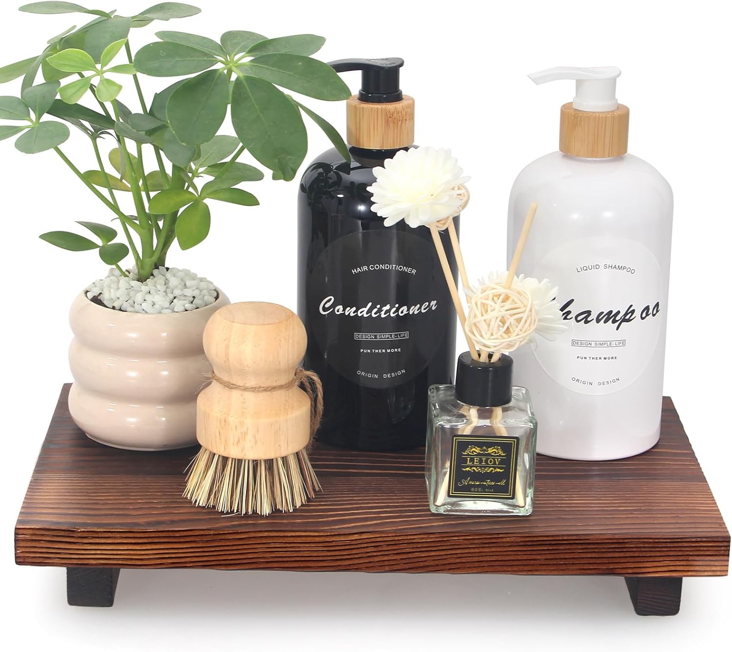 Modern Bathroom Counter Organizer