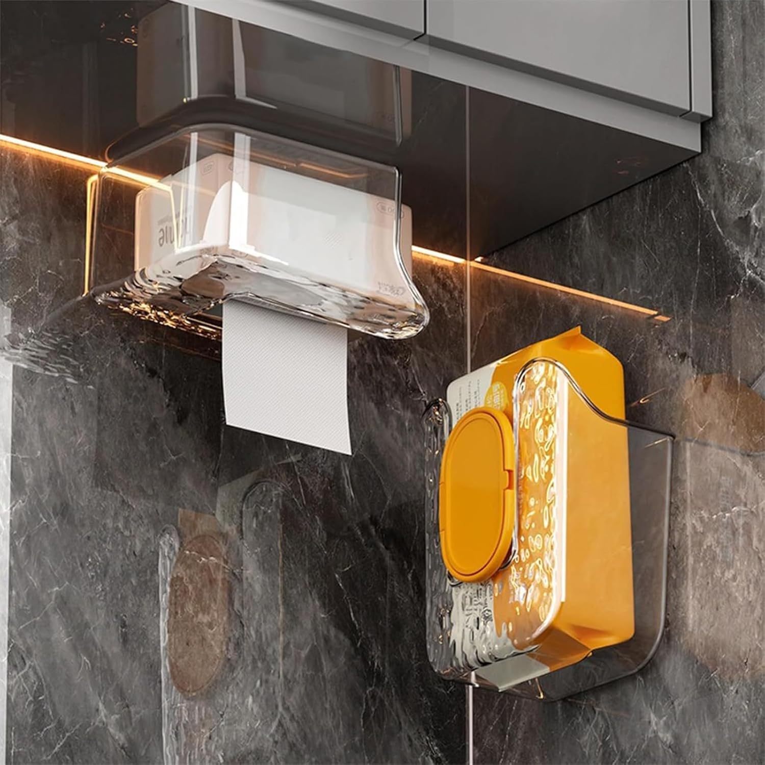 All-In-One Wall-Mounted Kitchen Wipes Storage Box