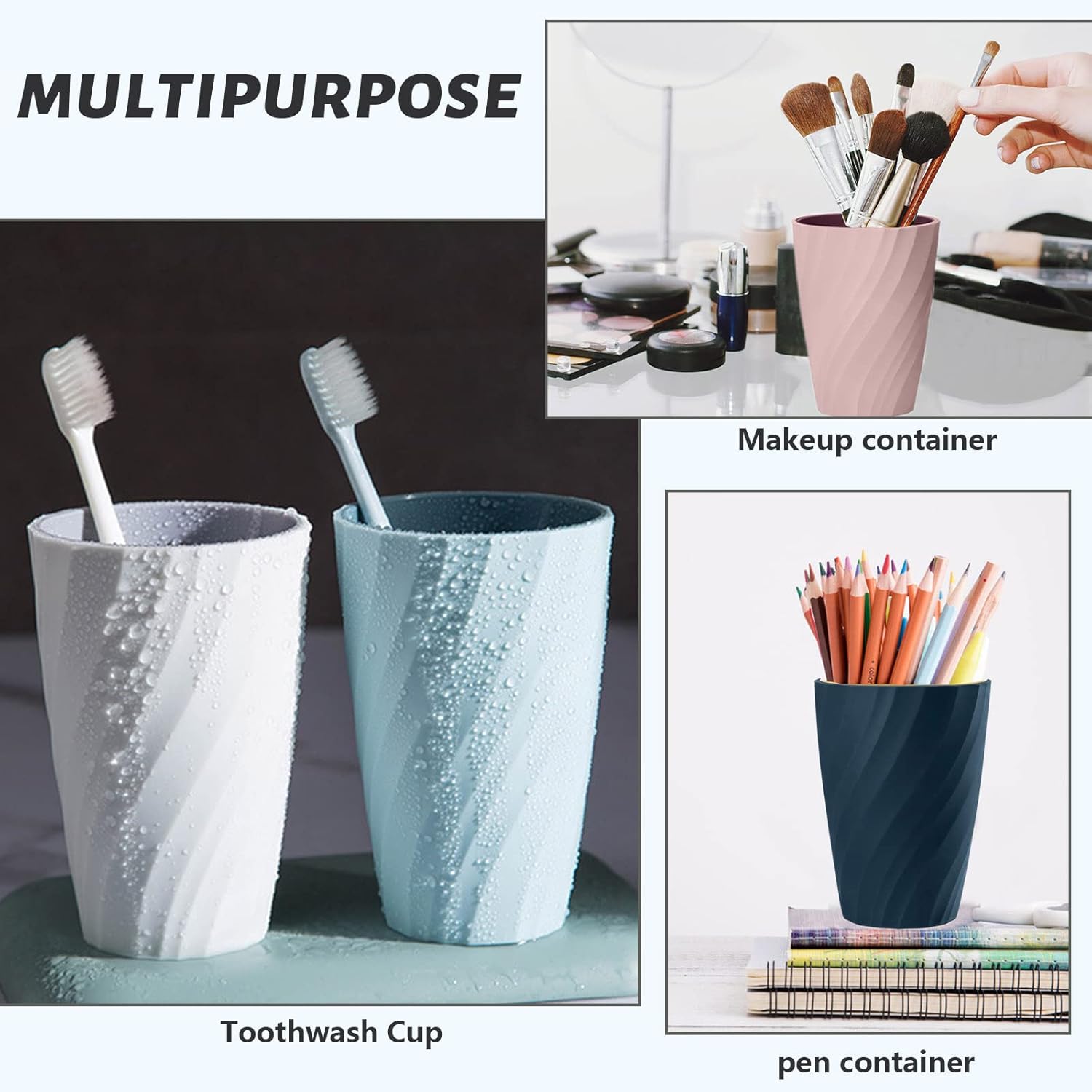 Roucerlin Reusable Tumbler - Compact Durable Perfect for Daily Use