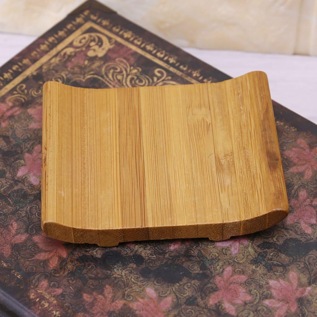 Eco-Friendly Bamboo Soap Dish For Bathroom